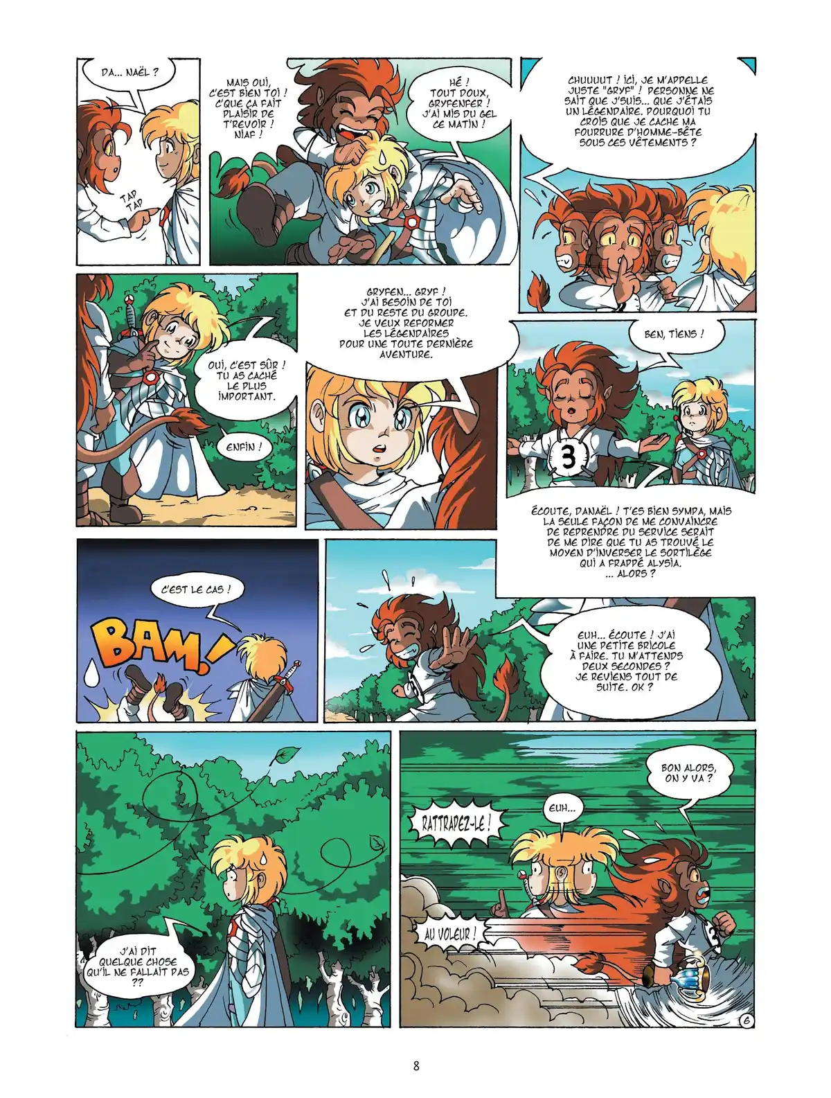 Les Légendaires Volume 1 page 9