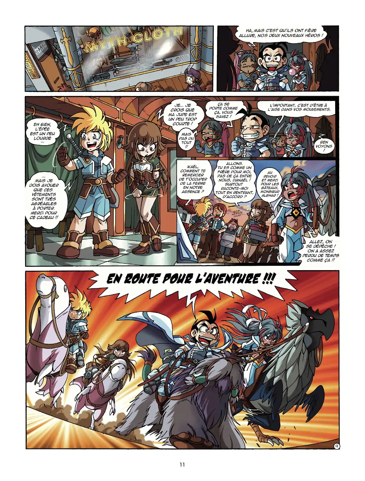 Les Légendaires Volume 19 page 11