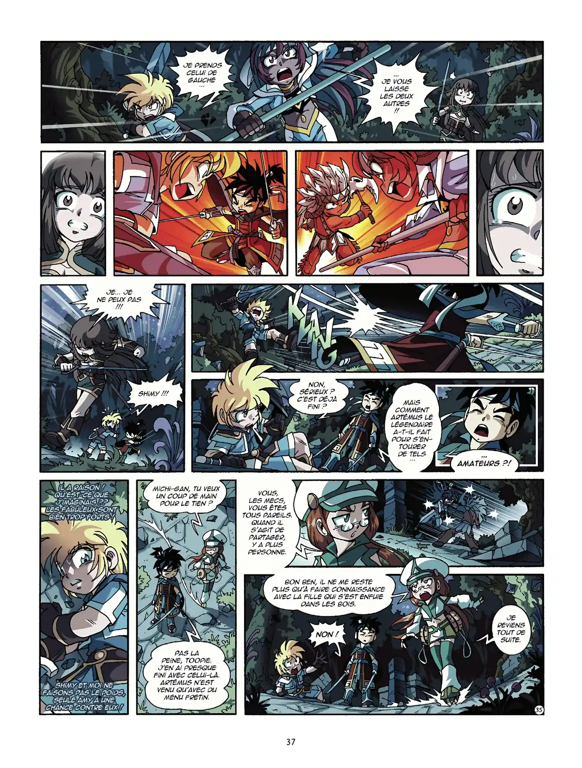 Les Légendaires Volume 19 page 37