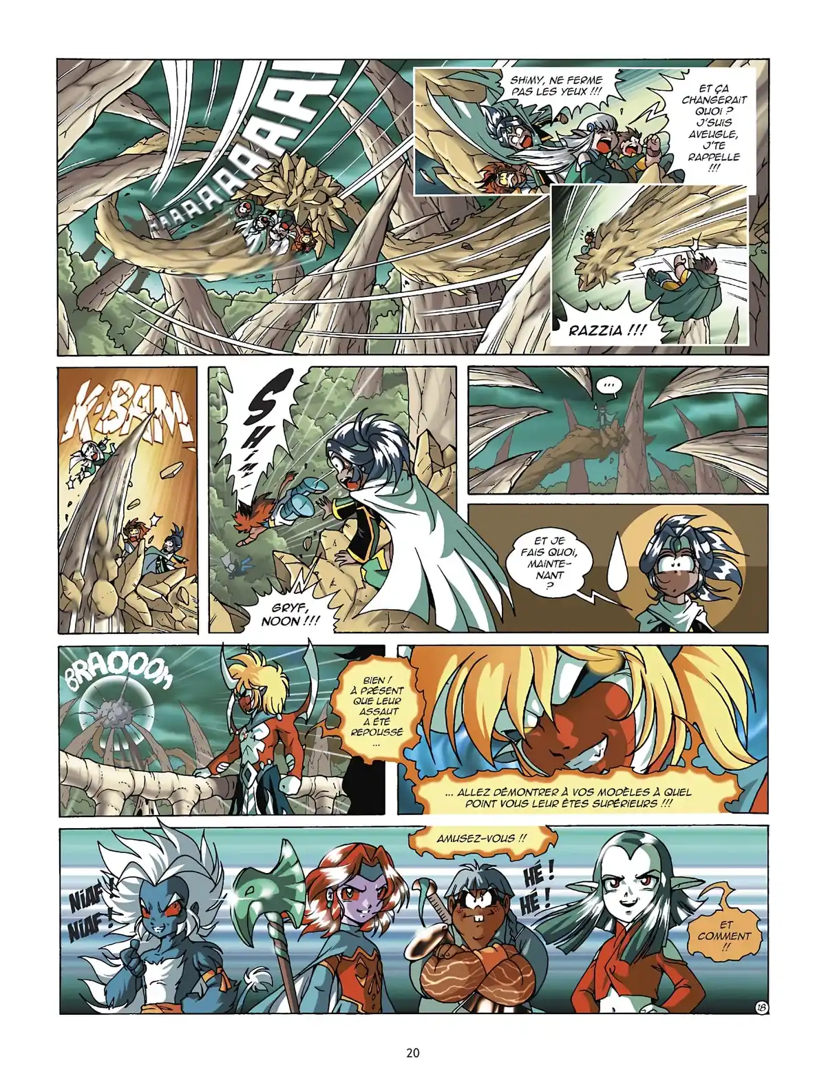 Les Légendaires Volume 11 page 21