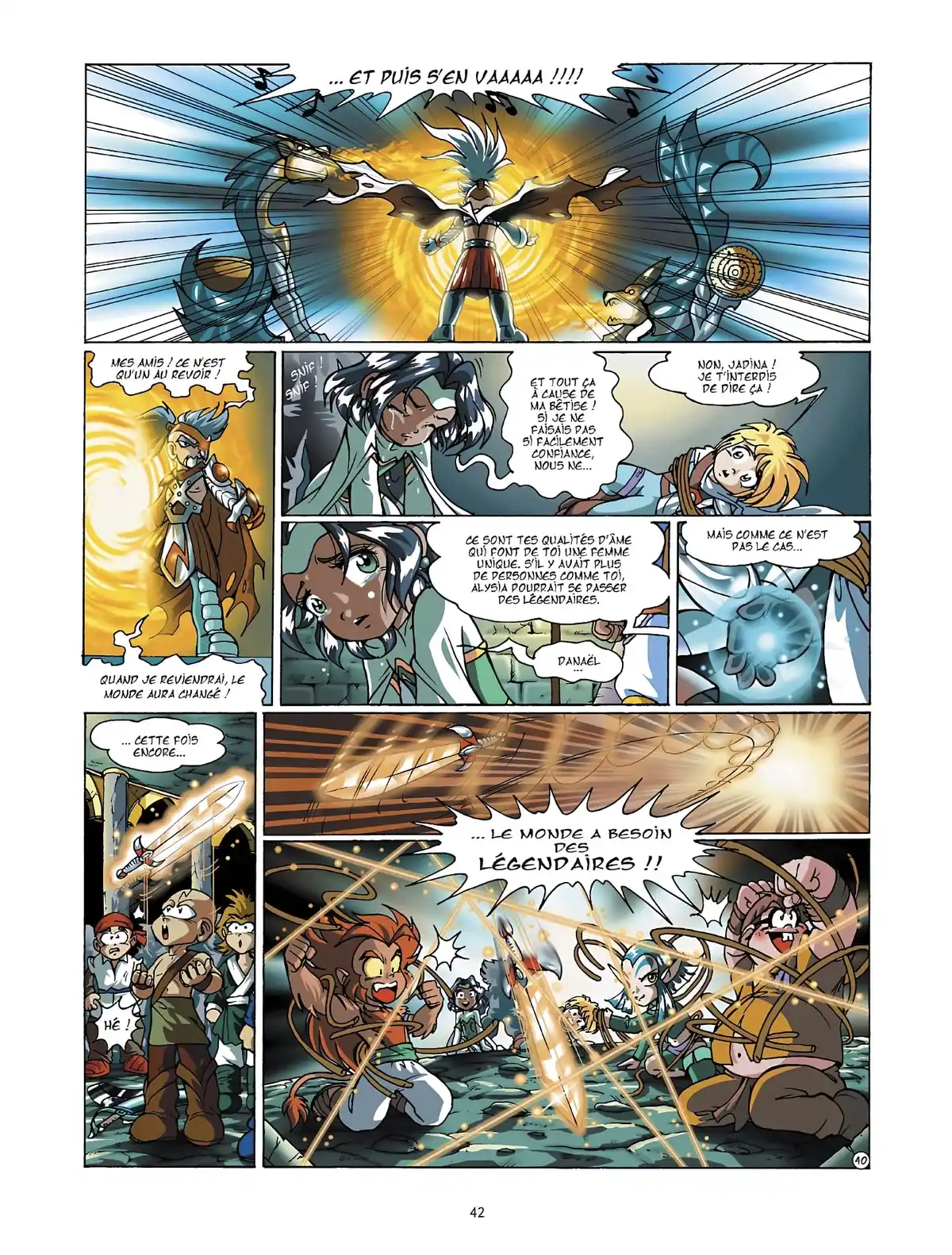 Les Légendaires Volume 5 page 43