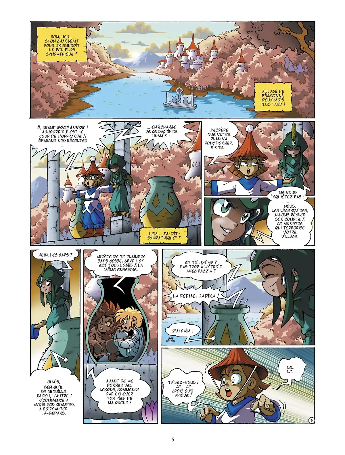 Les Légendaires Volume 5 page 6