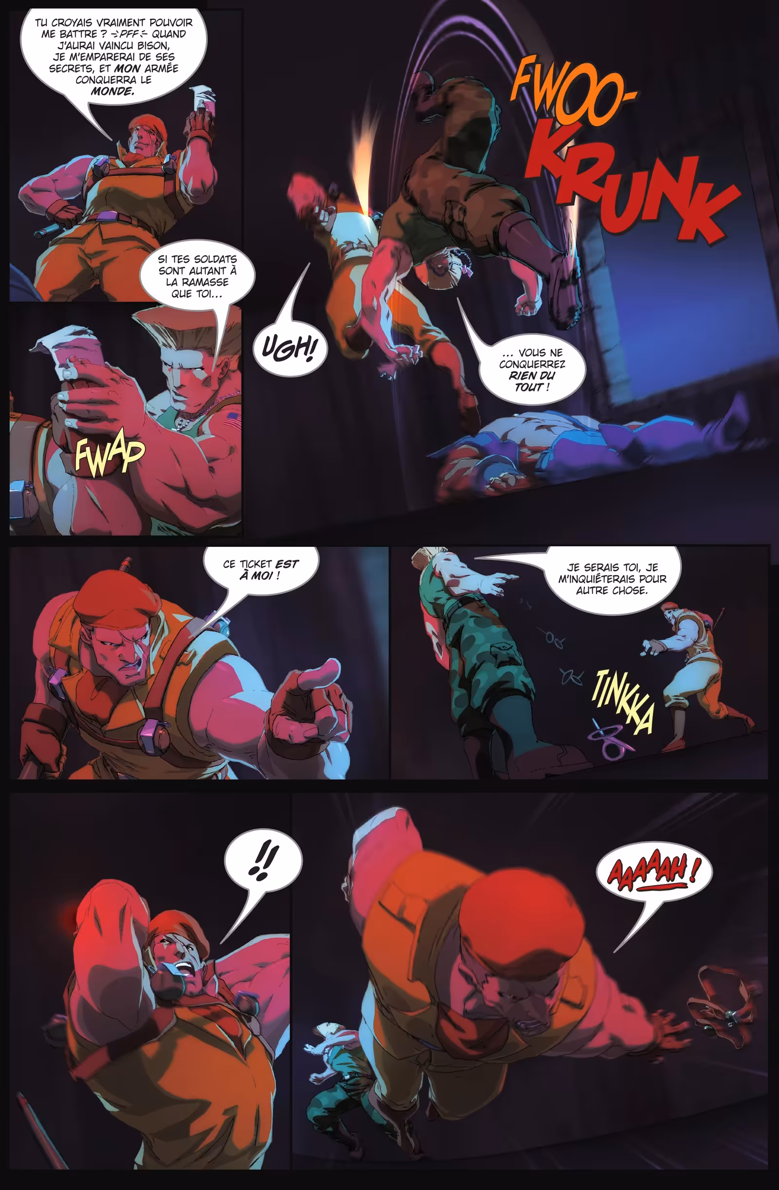 Street Fighter II Volume 3 page 11