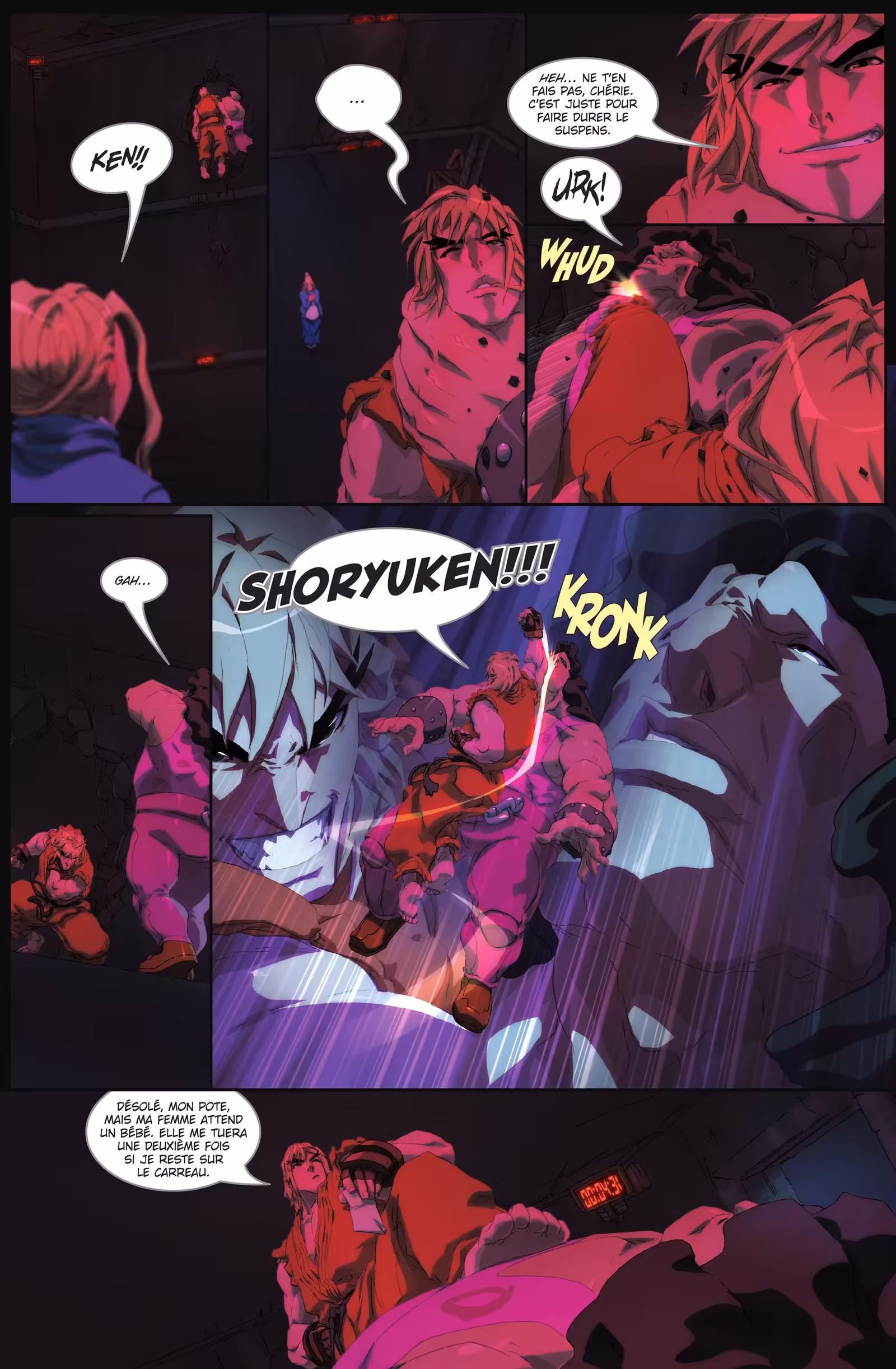 Street Fighter II Volume 3 page 13