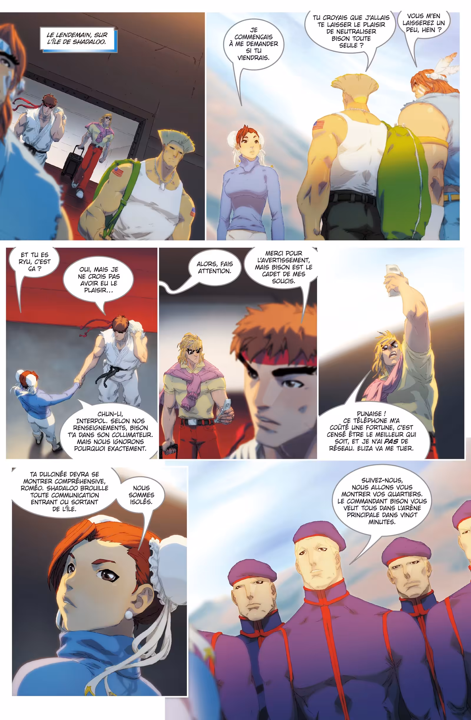 Street Fighter II Volume 3 page 25