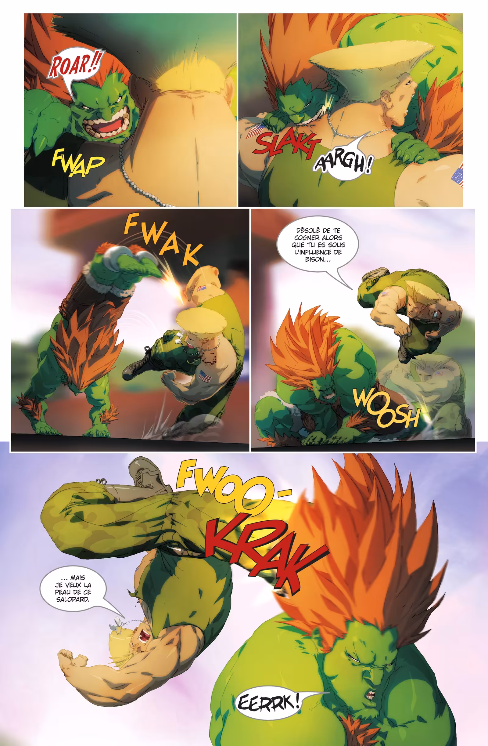 Street Fighter II Volume 3 page 34