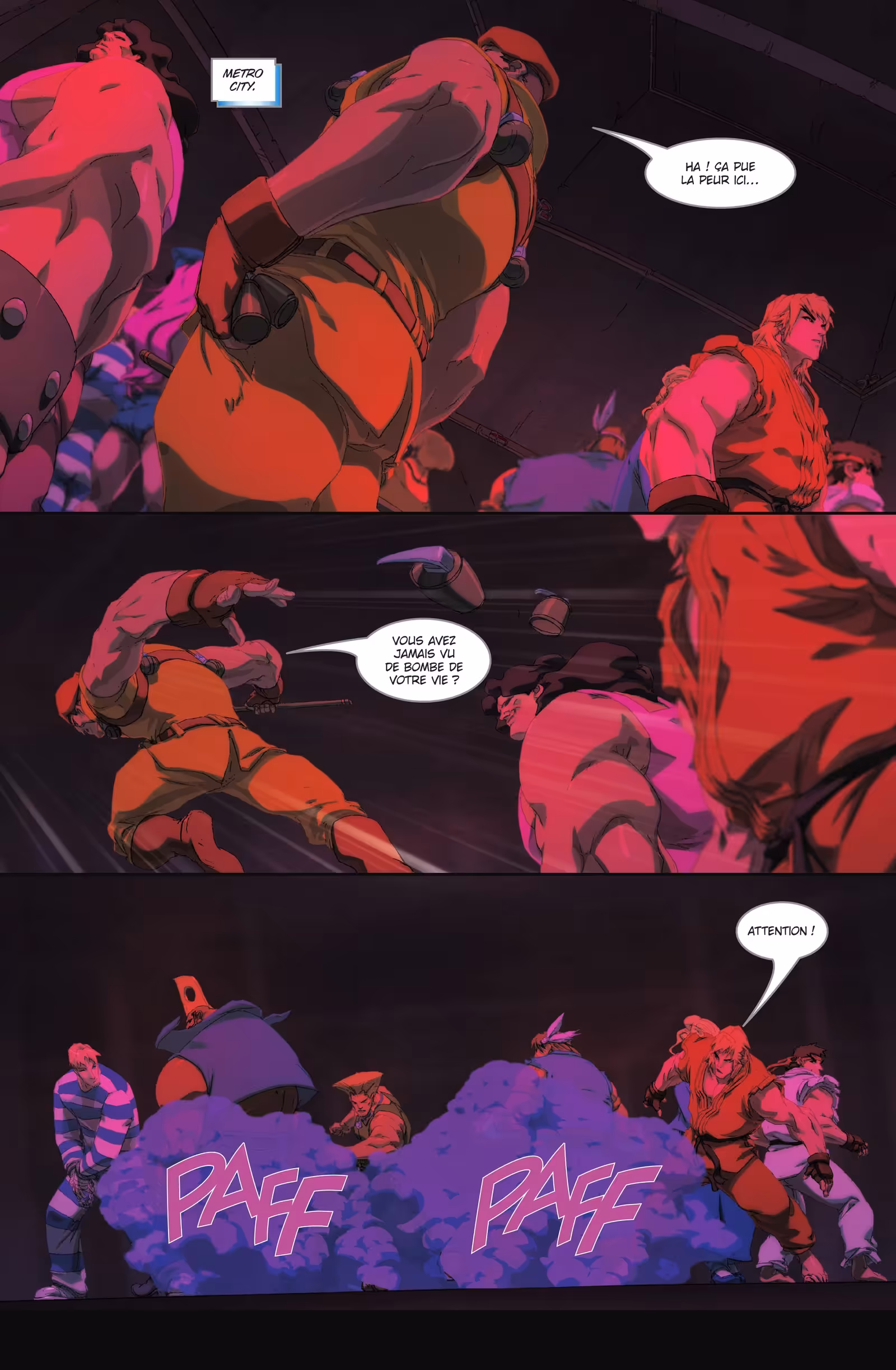 Street Fighter II Volume 3 page 5