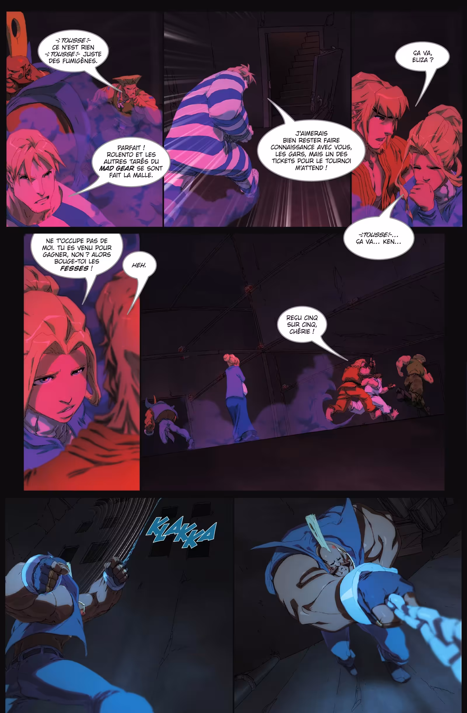 Street Fighter II Volume 3 page 6