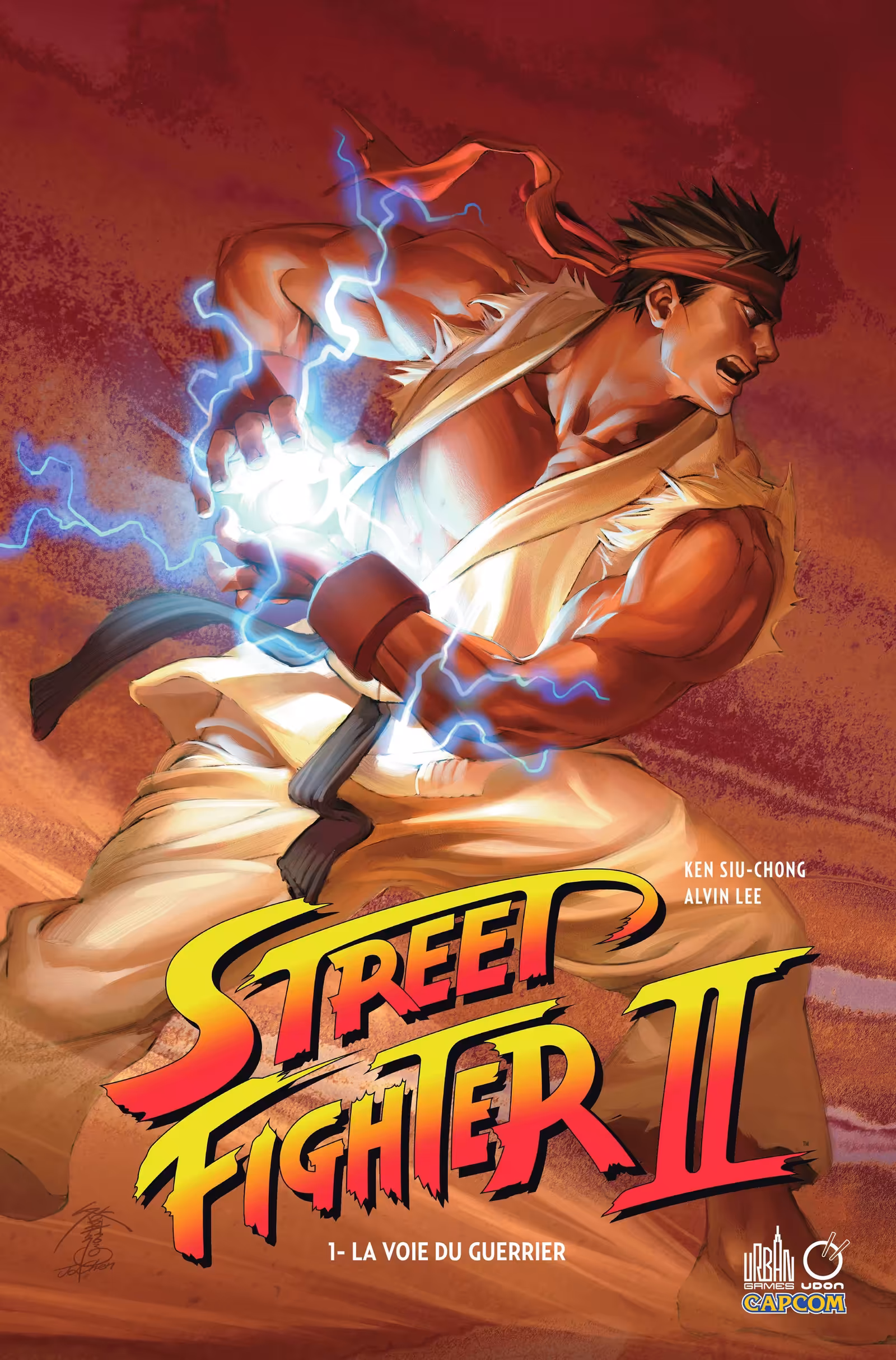 Street Fighter II Volume 1 page 1