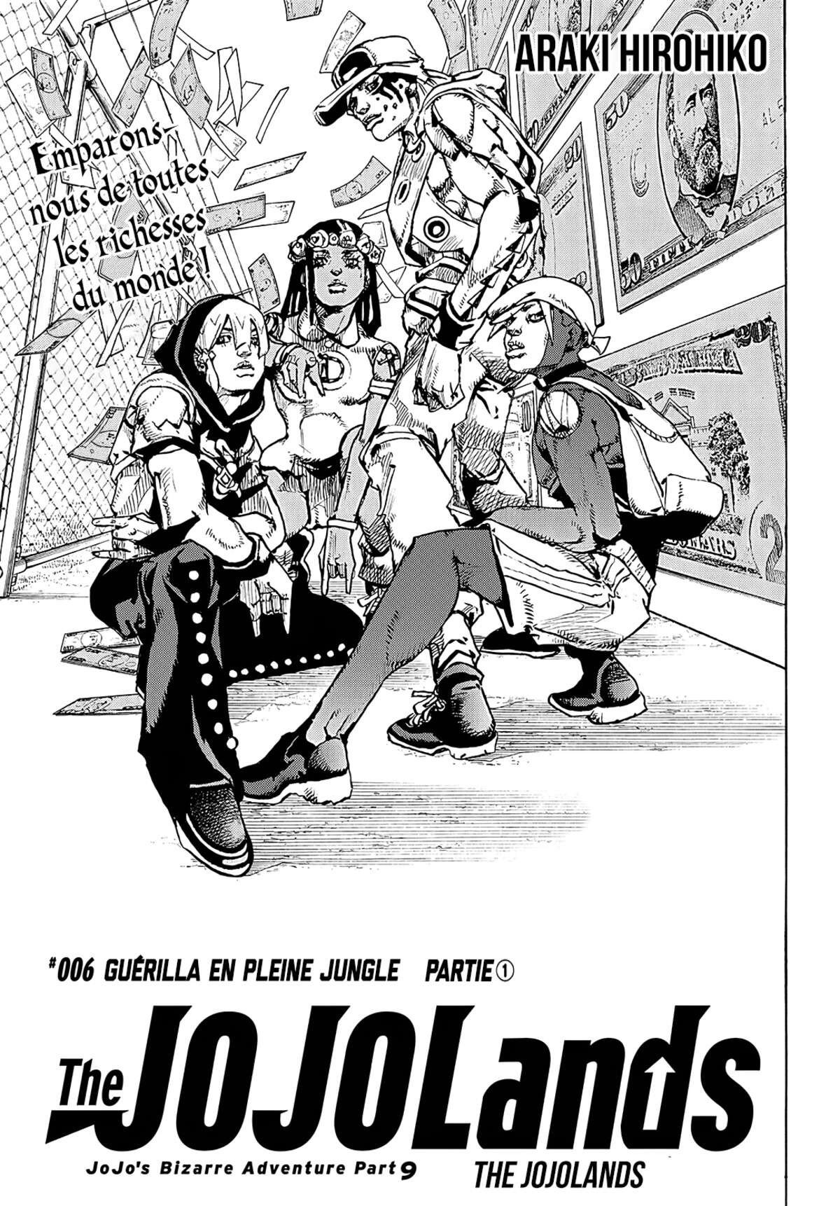 JoJo’s Bizarre Adventure : The JOJOLands Chapitre 6 page 1