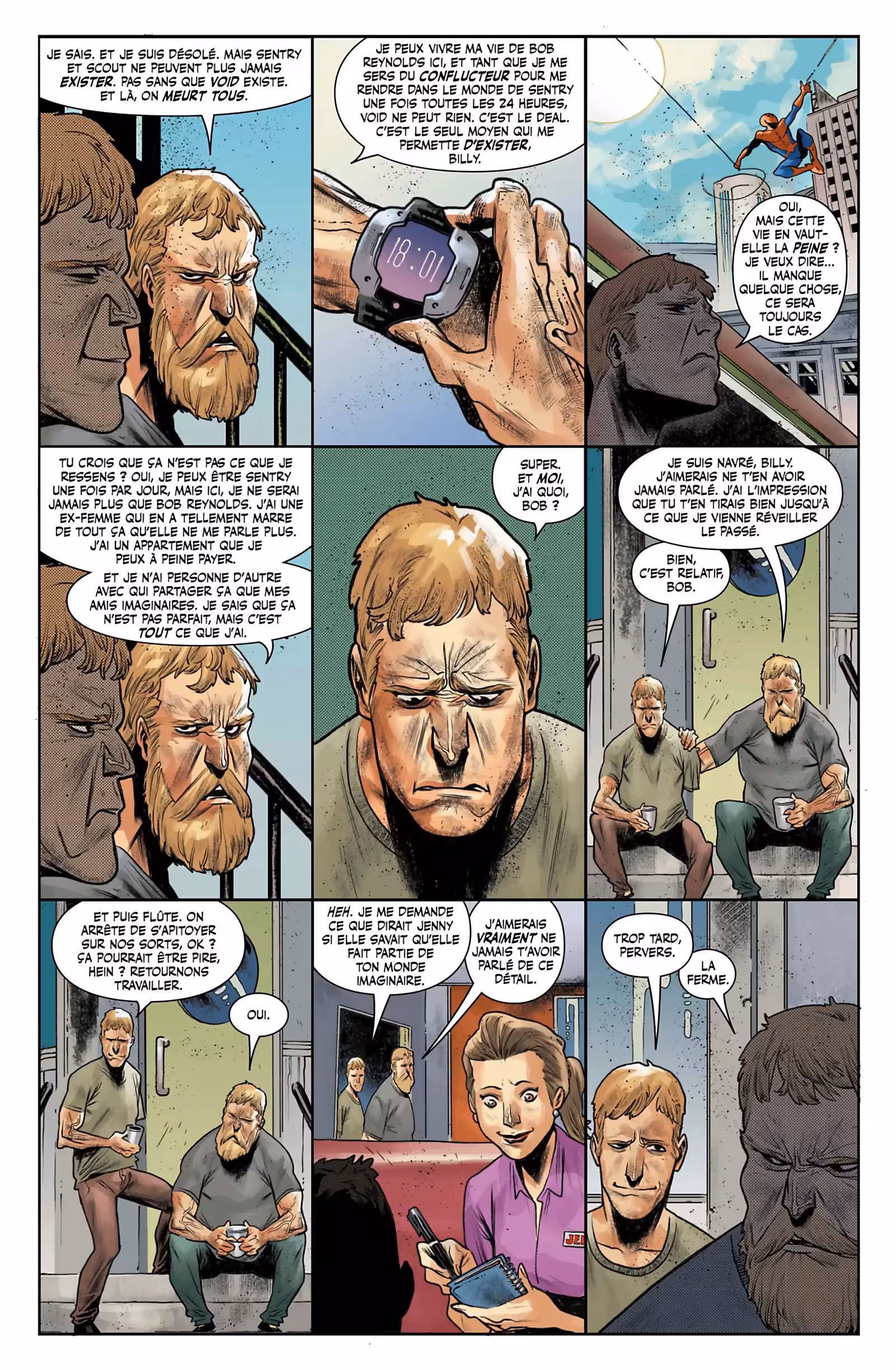 Sentry – L’Homme de deux mondes Volume 1 page 16