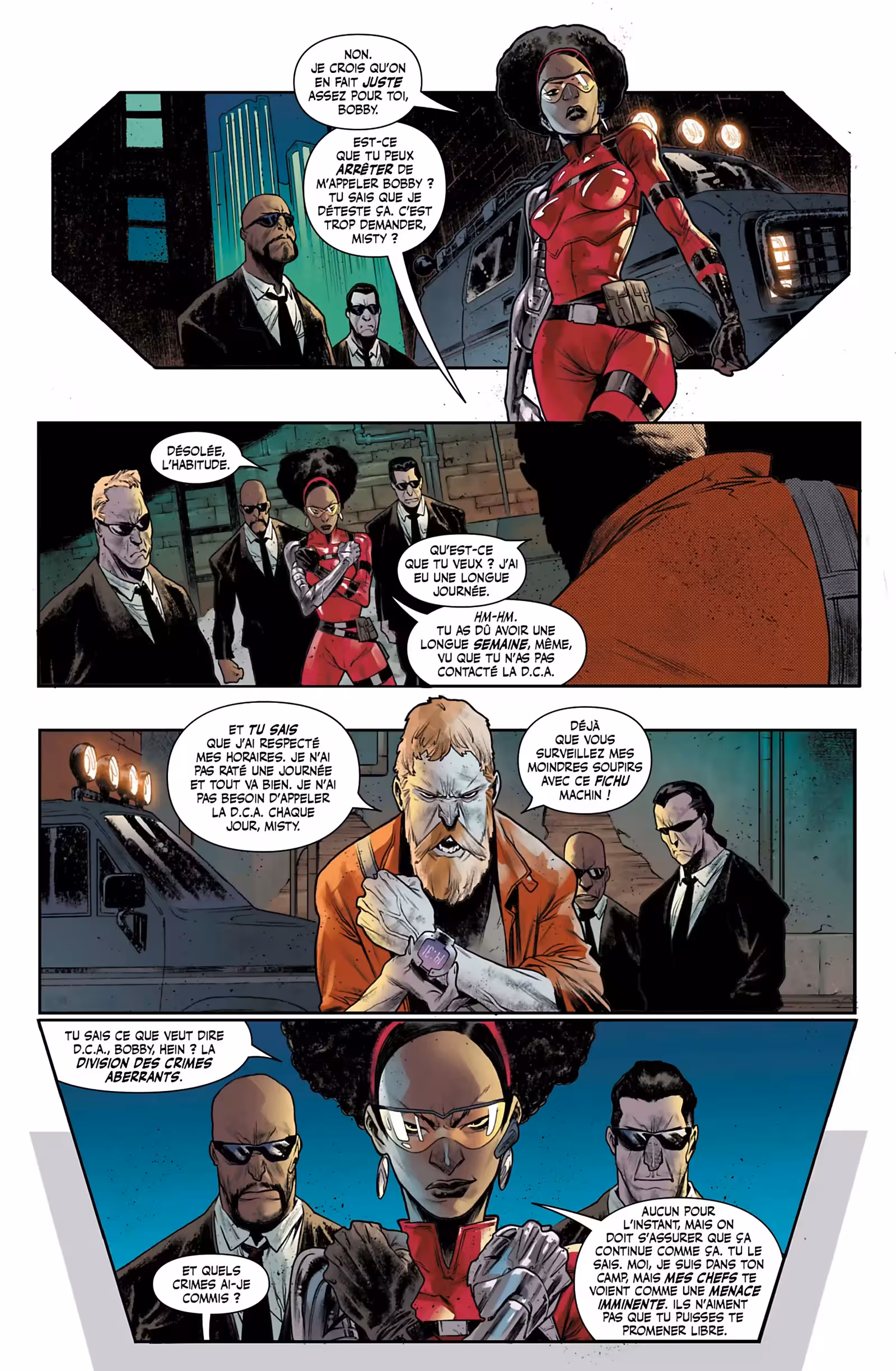 Sentry – L’Homme de deux mondes Volume 1 page 18