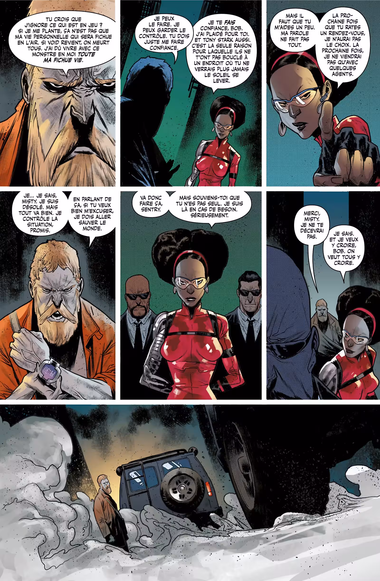 Sentry – L’Homme de deux mondes Volume 1 page 19