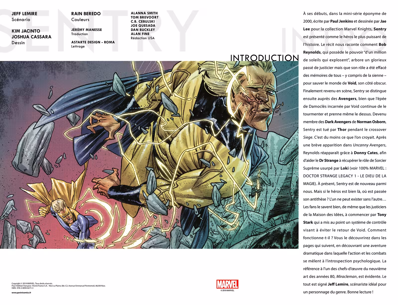 Sentry – L’Homme de deux mondes Volume 1 page 3