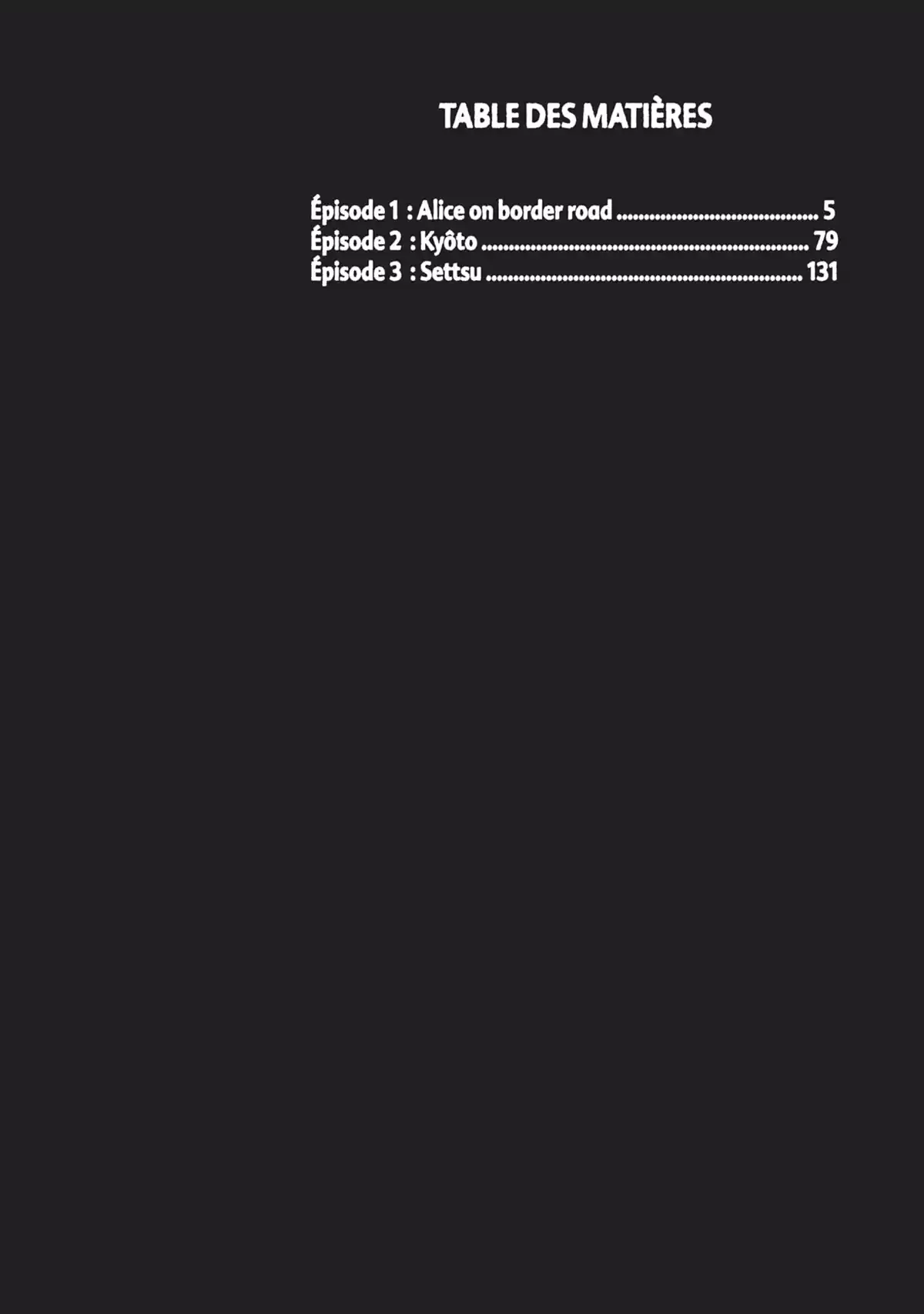 Alice on Border Road Volume 1 page 4