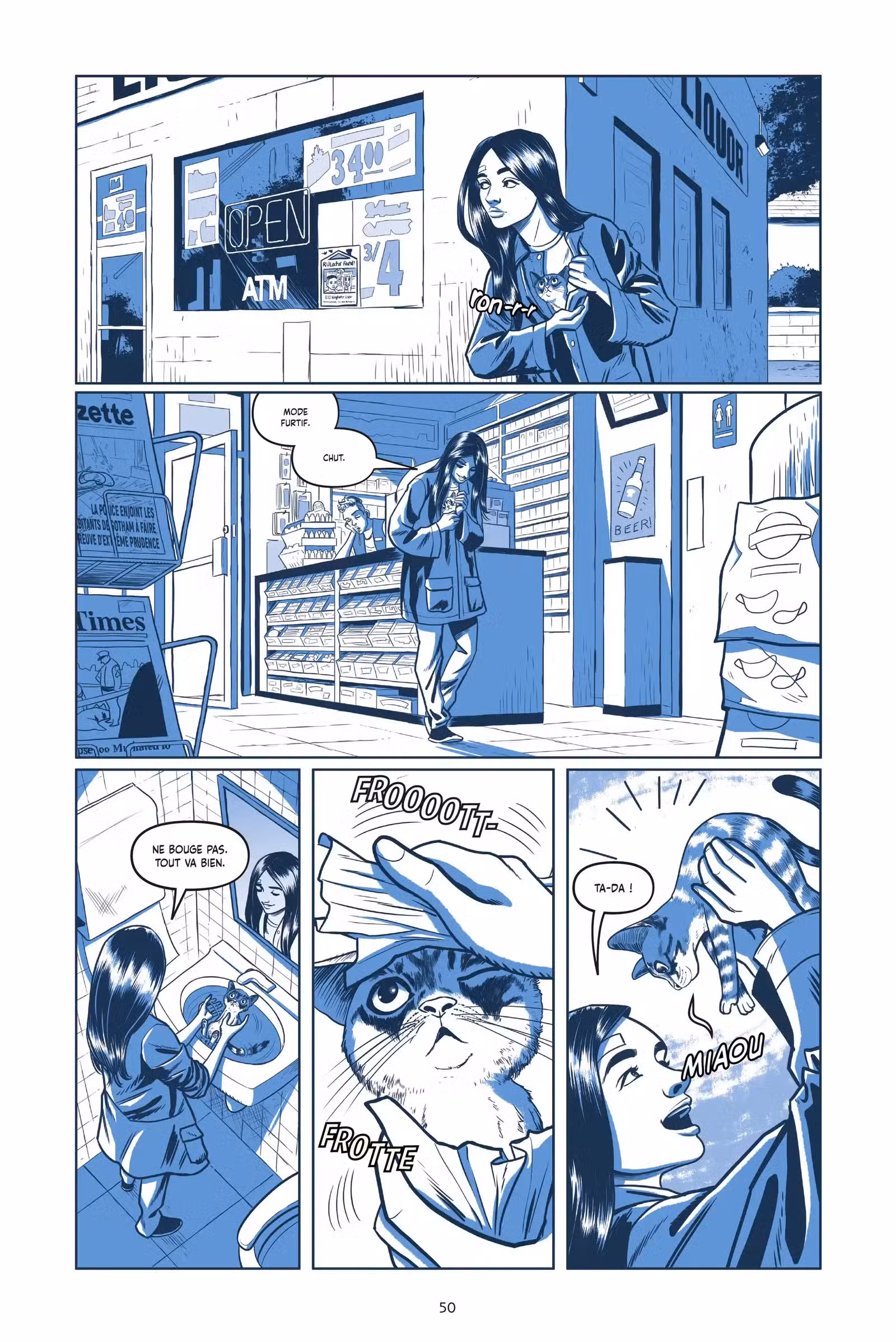 Catwoman – Under the moon Volume 1 page 47