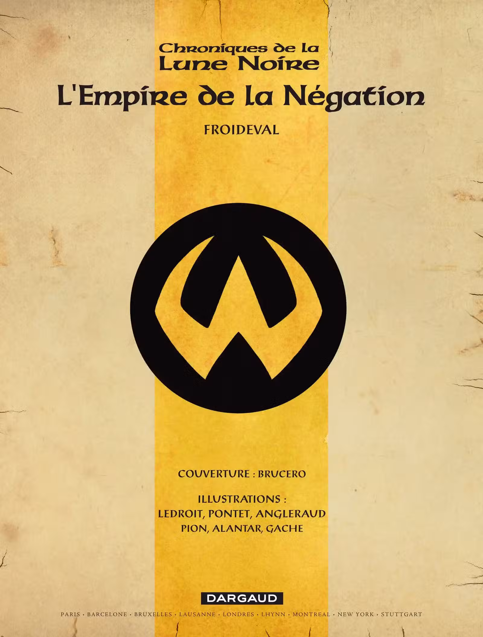 Chroniques de la Lune noire – L’Empire de la Négation Volume 1 page 2