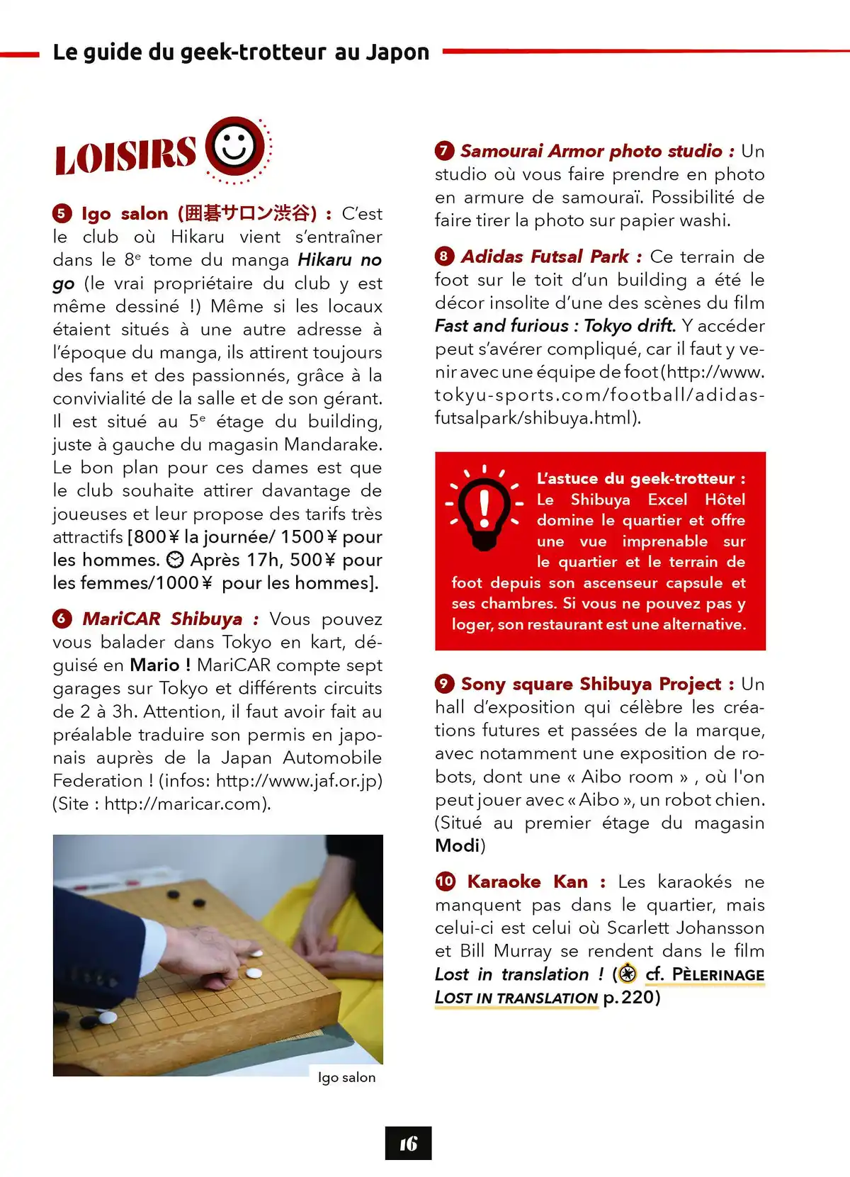 Le Guide du geek-trotteur au Japon Volume 1 page 16