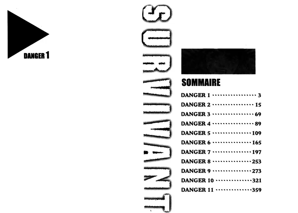 Survivant (Saito Takao) Volume 3 page 3