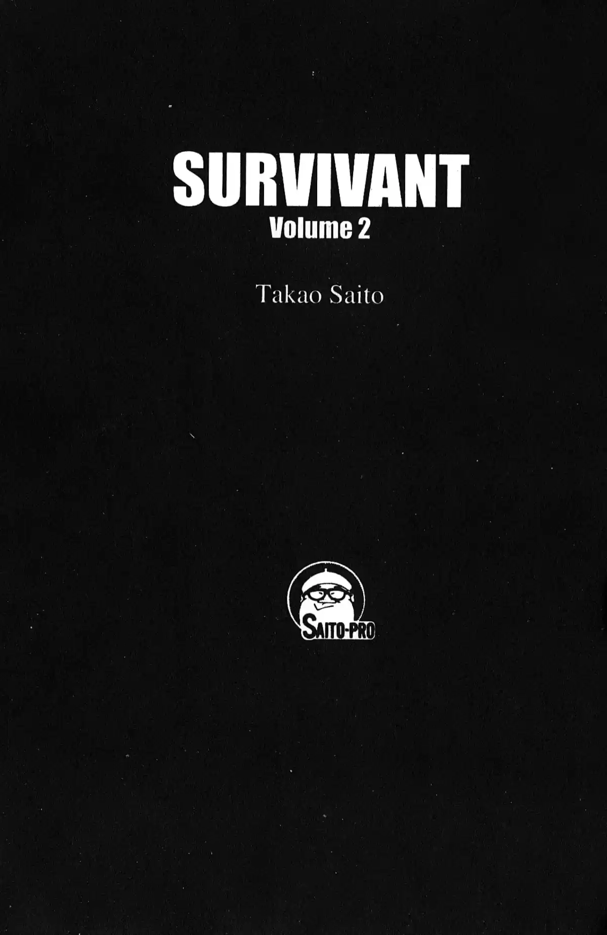 Survivant (Saito Takao) Volume 2 page 2