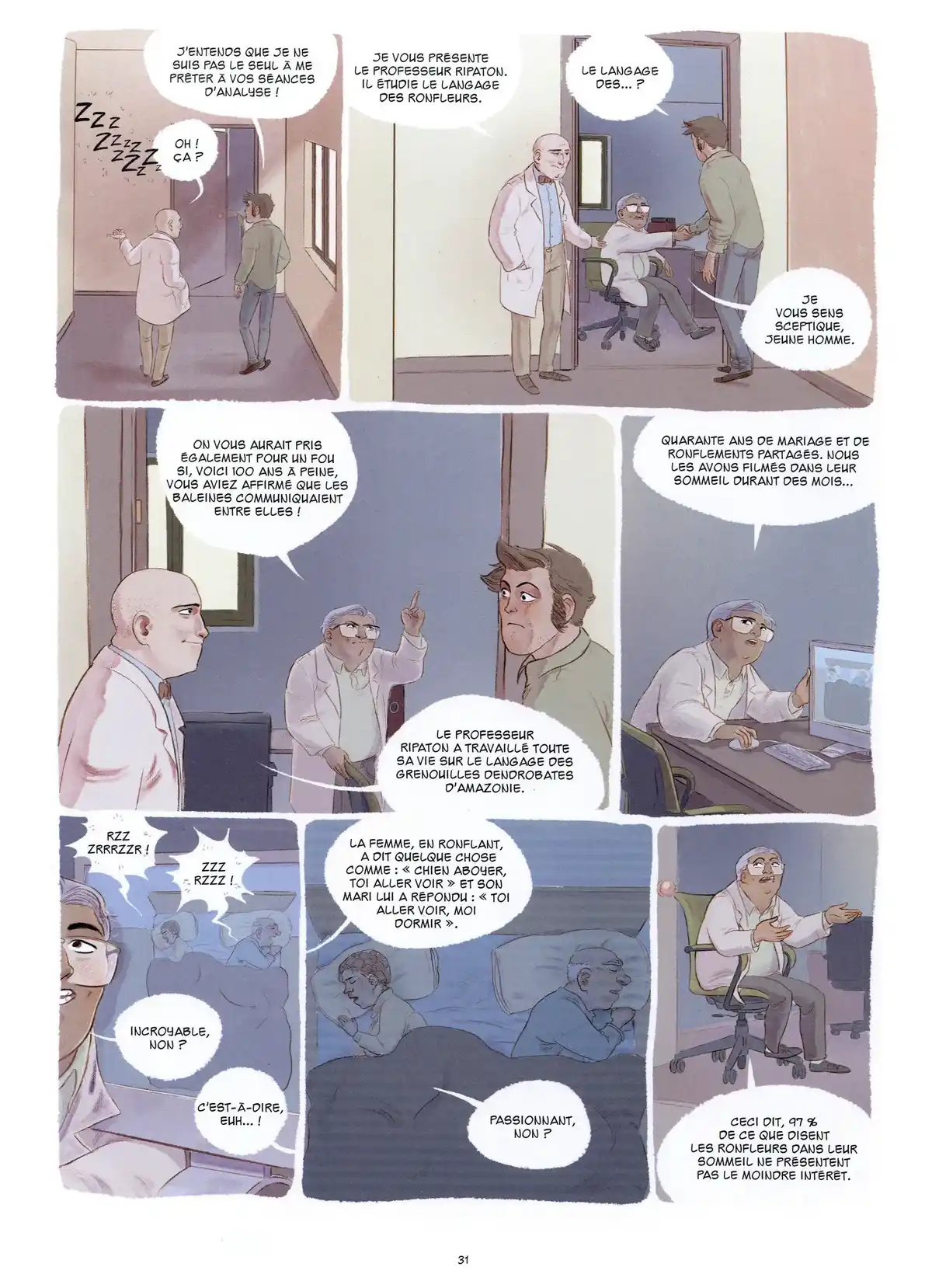 Les promeneurs sous la lune Volume 1 page 28