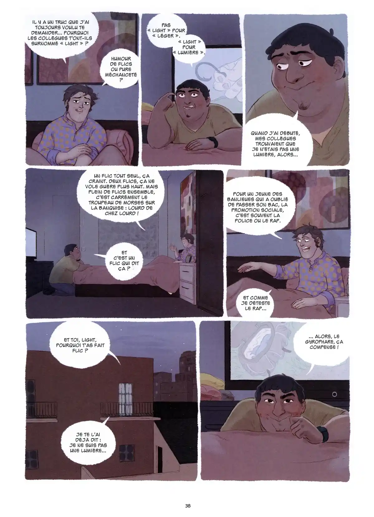Les promeneurs sous la lune Volume 1 page 35