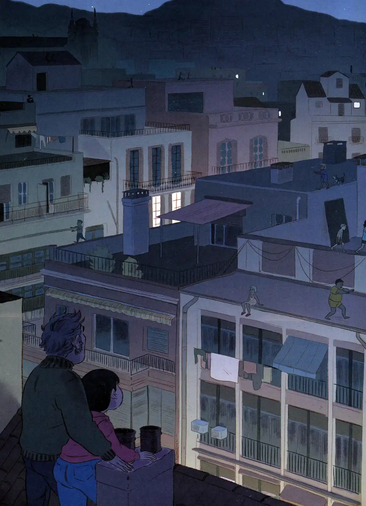 Les promeneurs sous la lune Volume 1 page 54