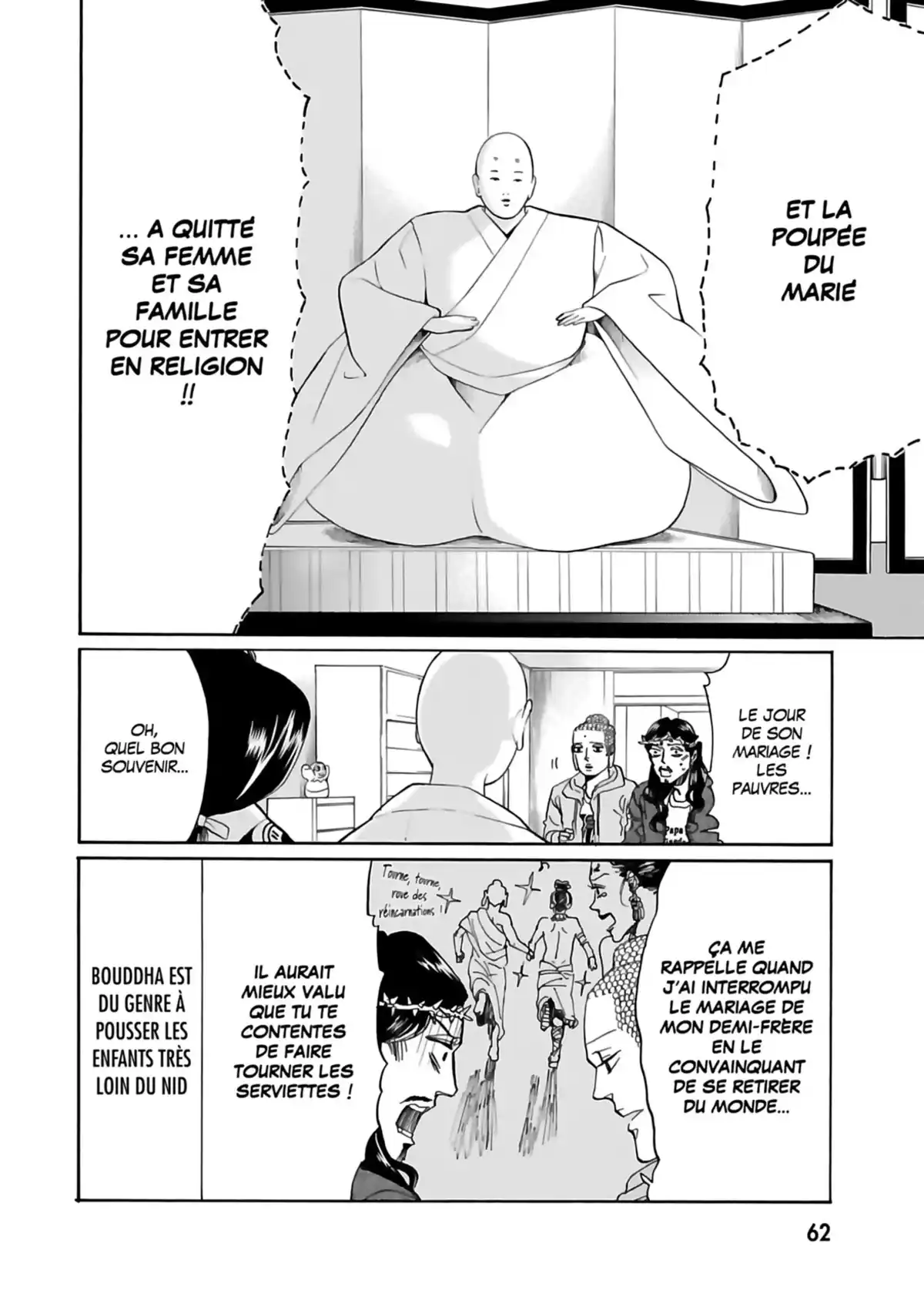 Les vacances de Jésus et Bouddha Volume 9 page 64