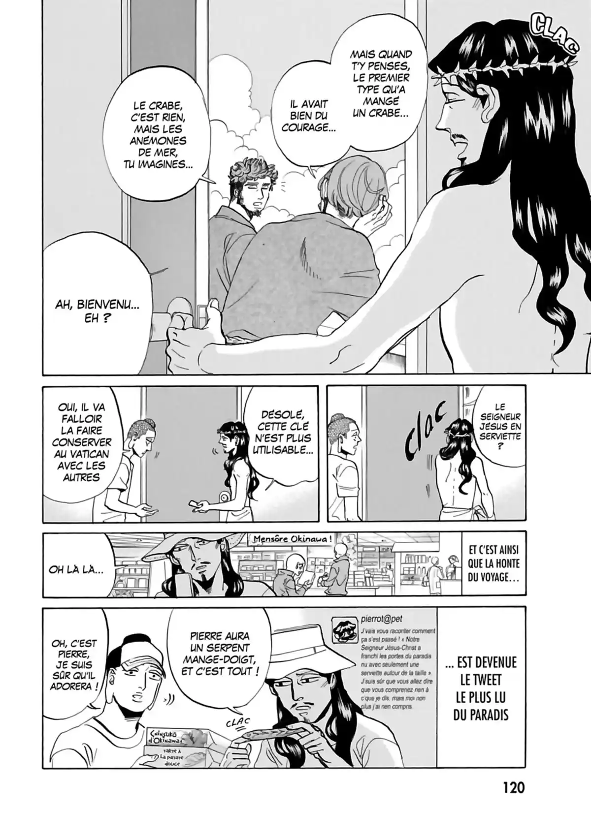 Les vacances de Jésus et Bouddha Volume 8 page 121