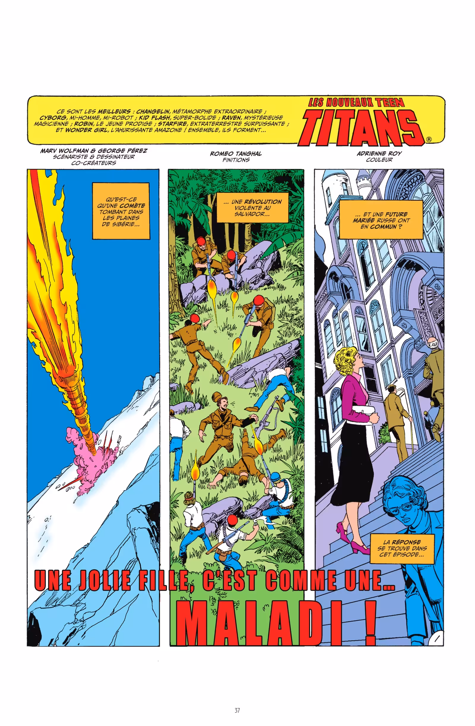 The New Teen Titans Volume 2 page 34
