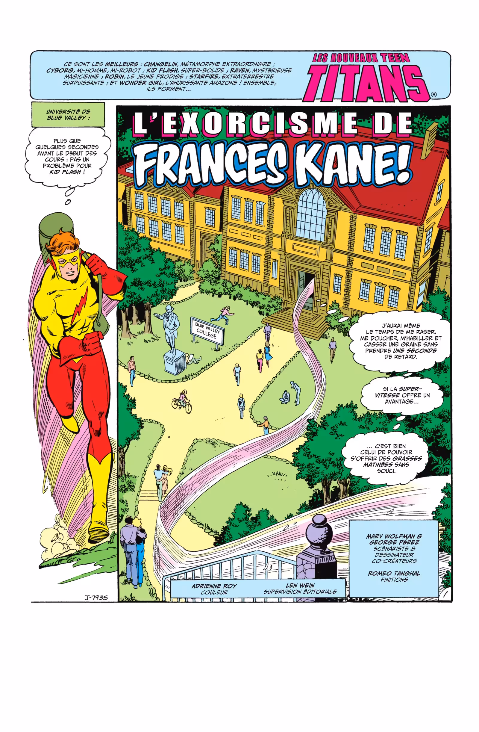 The New Teen Titans Volume 2 page 6