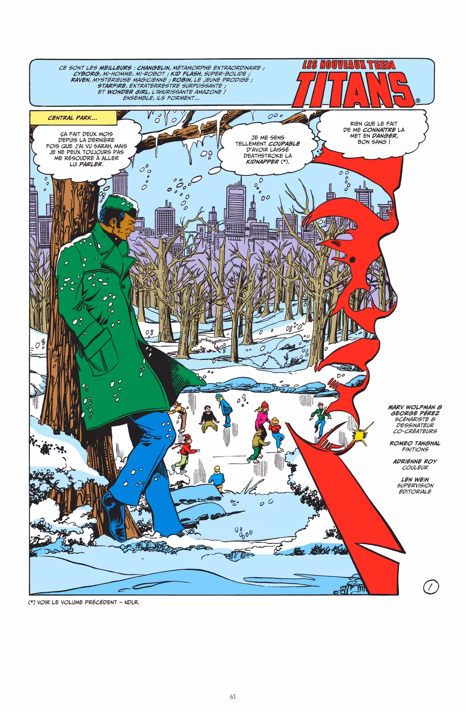 The New Teen Titans Volume 2 page 60