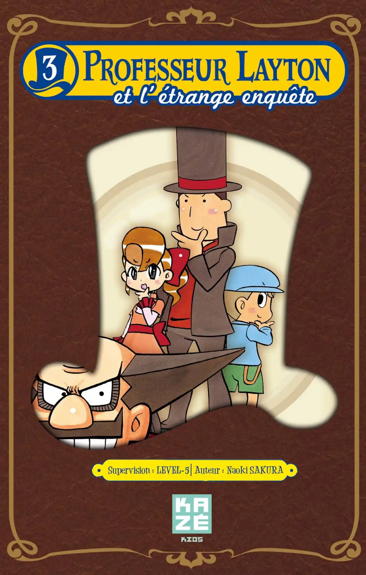 Professeur Layton et l’étrange enquête Volume 3 page 1