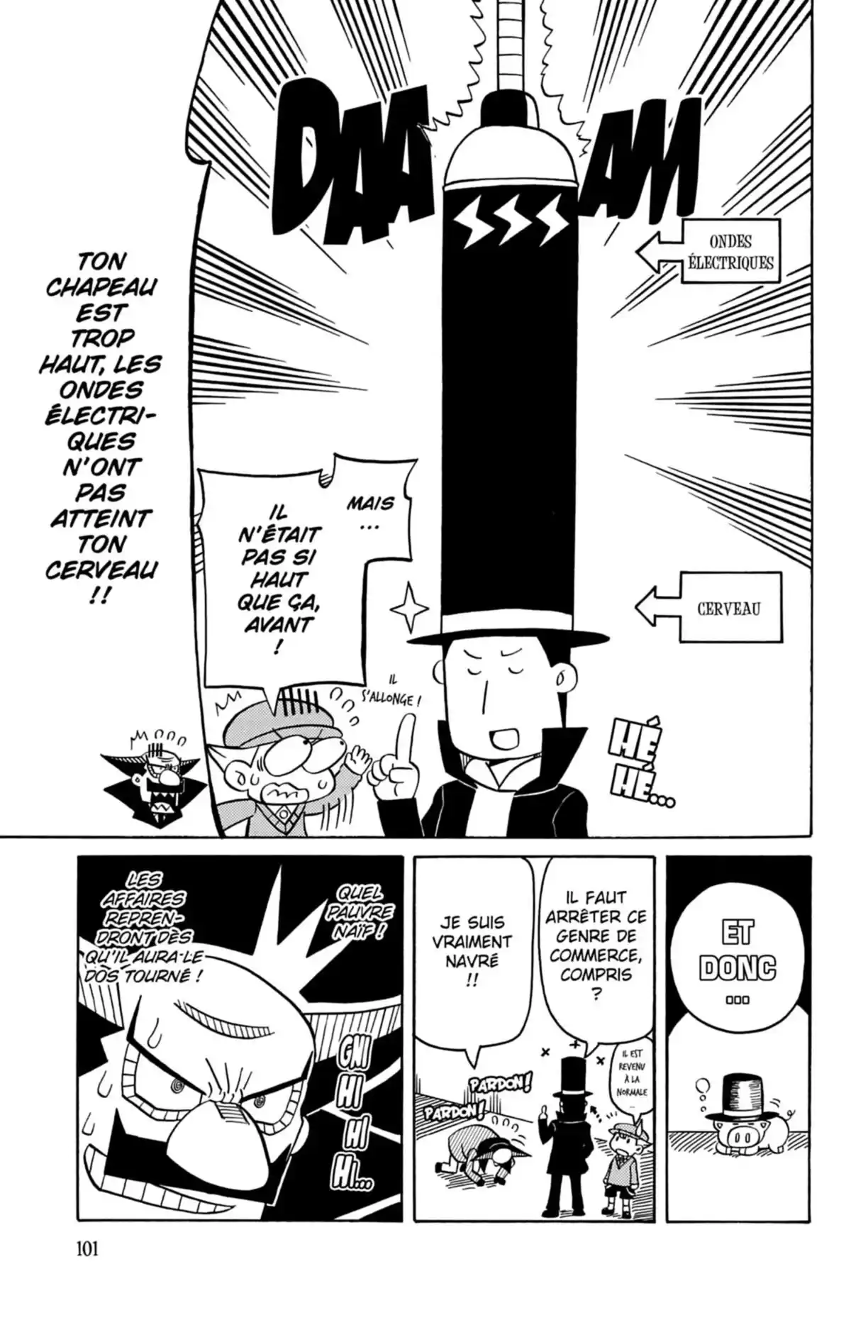 Professeur Layton et l’étrange enquête Volume 3 page 102