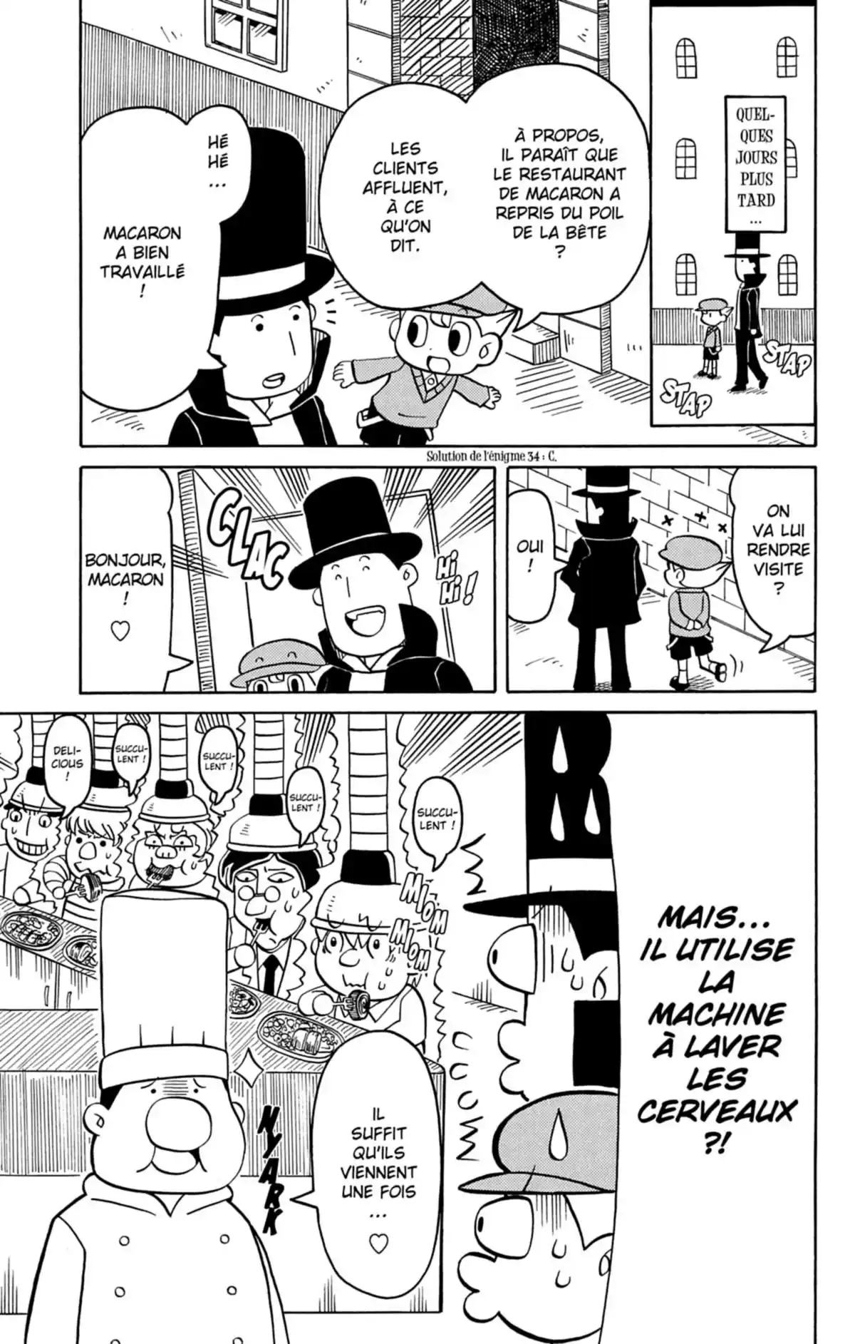 Professeur Layton et l’étrange enquête Volume 3 page 104