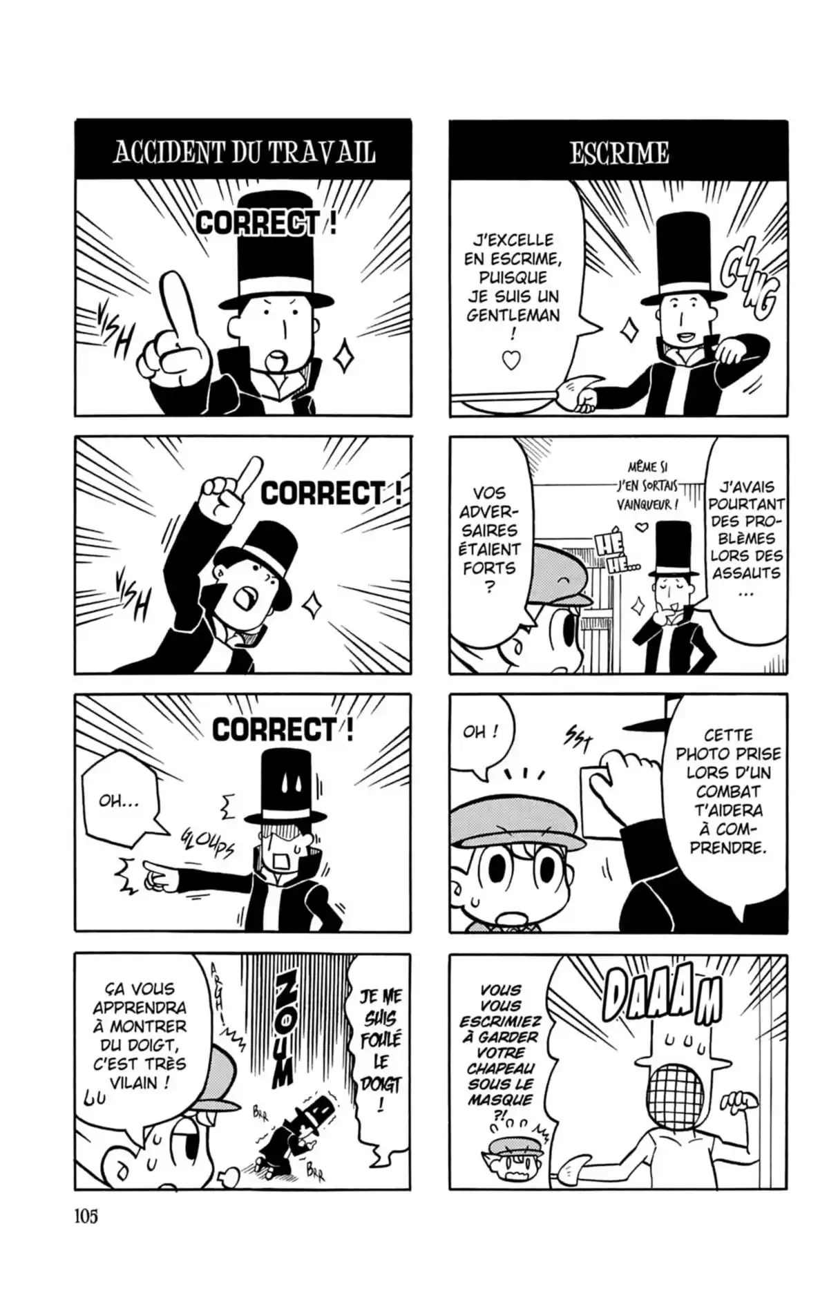 Professeur Layton et l’étrange enquête Volume 3 page 106