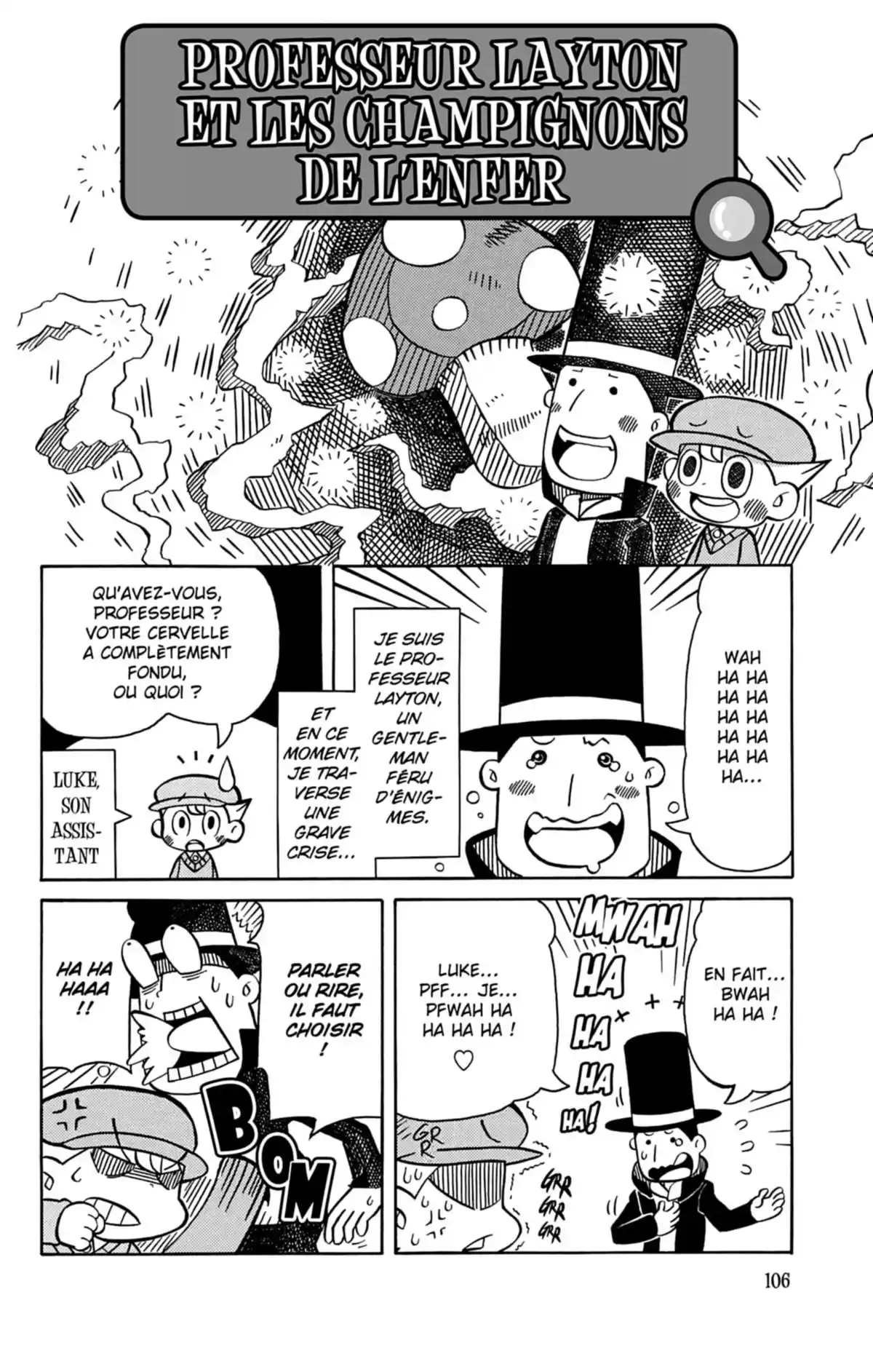 Professeur Layton et l’étrange enquête Volume 3 page 107