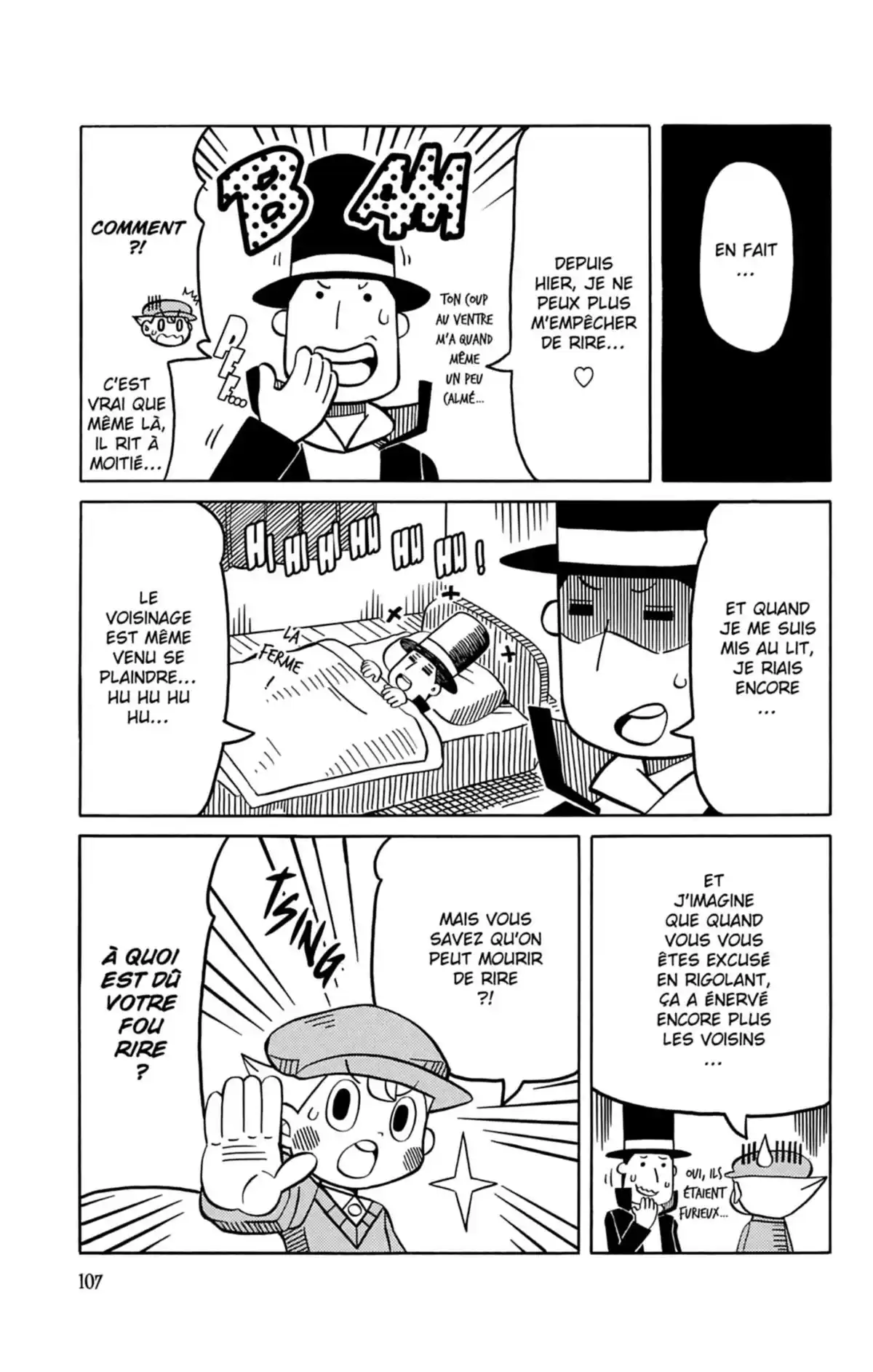 Professeur Layton et l’étrange enquête Volume 3 page 108