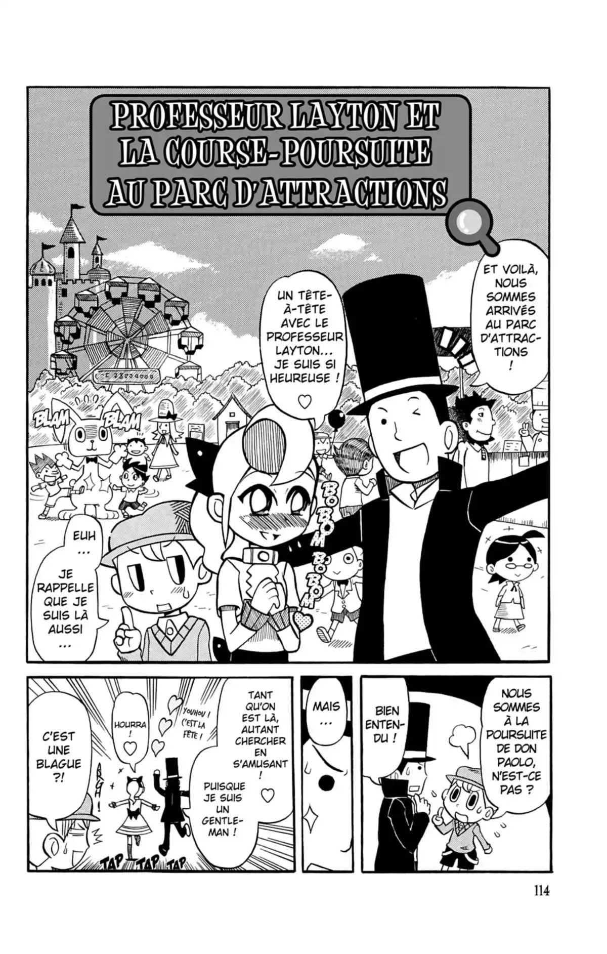 Professeur Layton et l’étrange enquête Volume 3 page 115