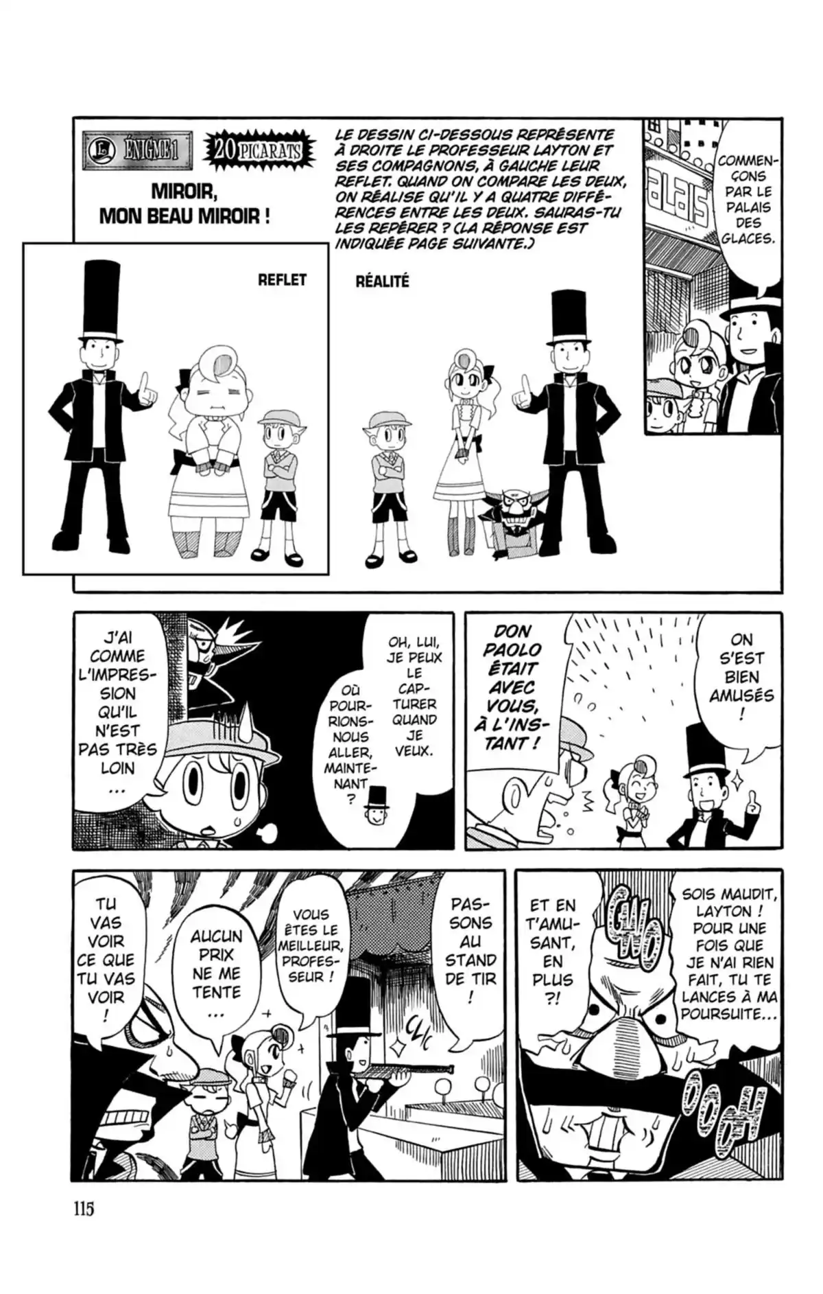 Professeur Layton et l’étrange enquête Volume 3 page 116