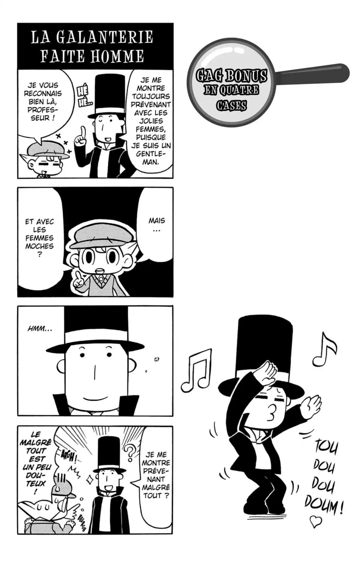 Professeur Layton et l’étrange enquête Volume 3 page 121