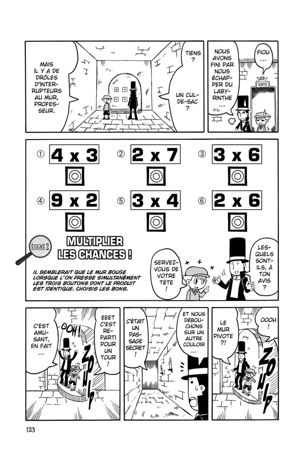 Professeur Layton et l’étrange enquête Volume 3 page 124