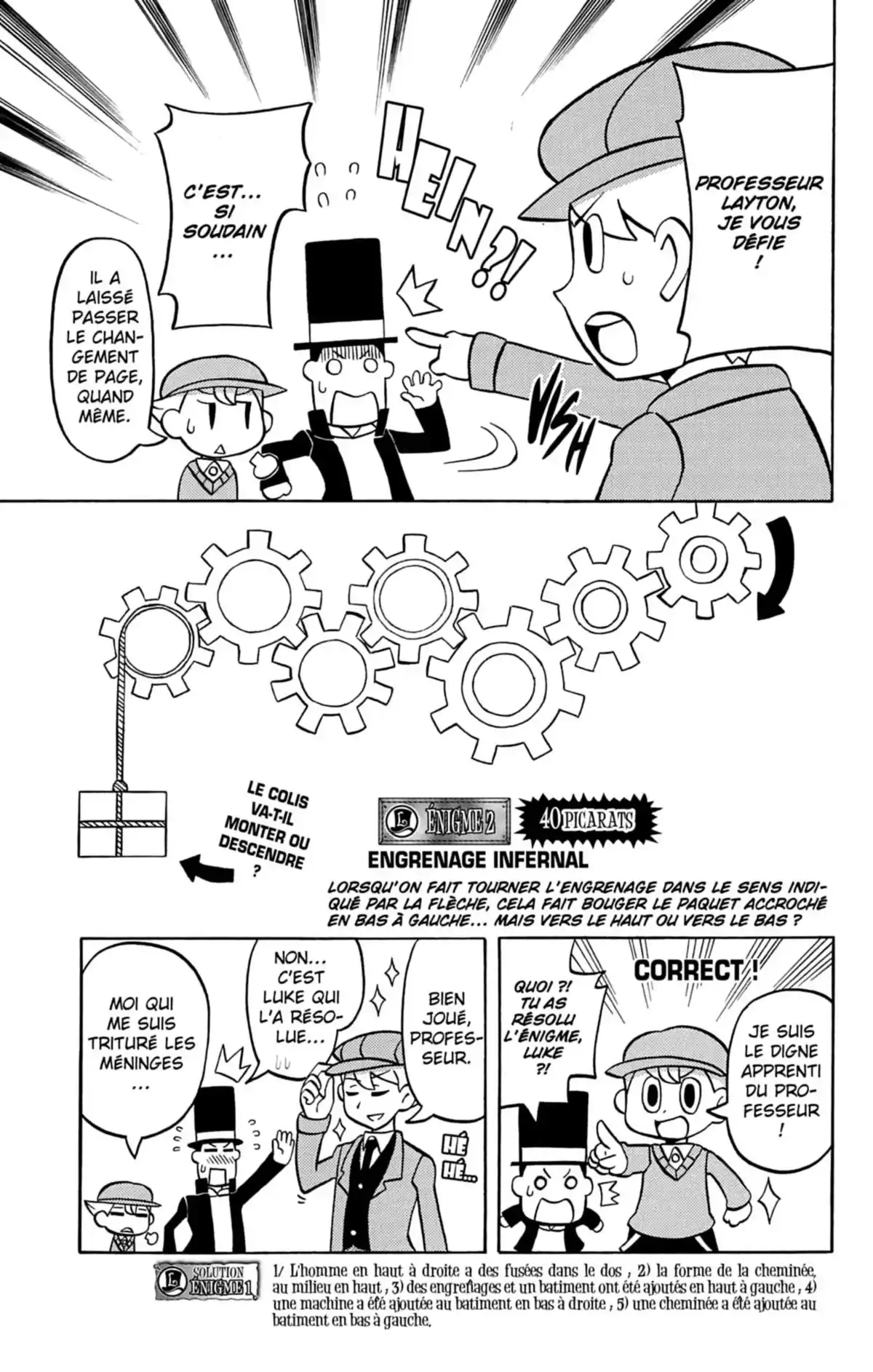 Professeur Layton et l’étrange enquête Volume 3 page 130