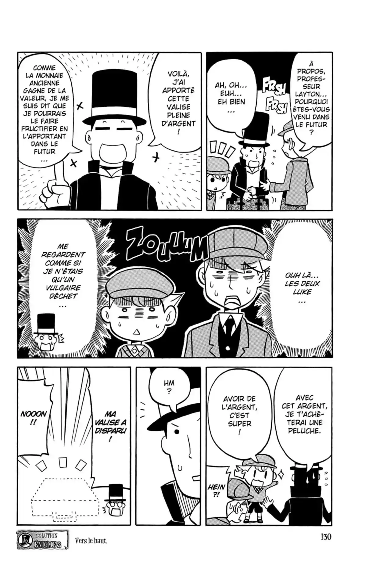 Professeur Layton et l’étrange enquête Volume 3 page 131