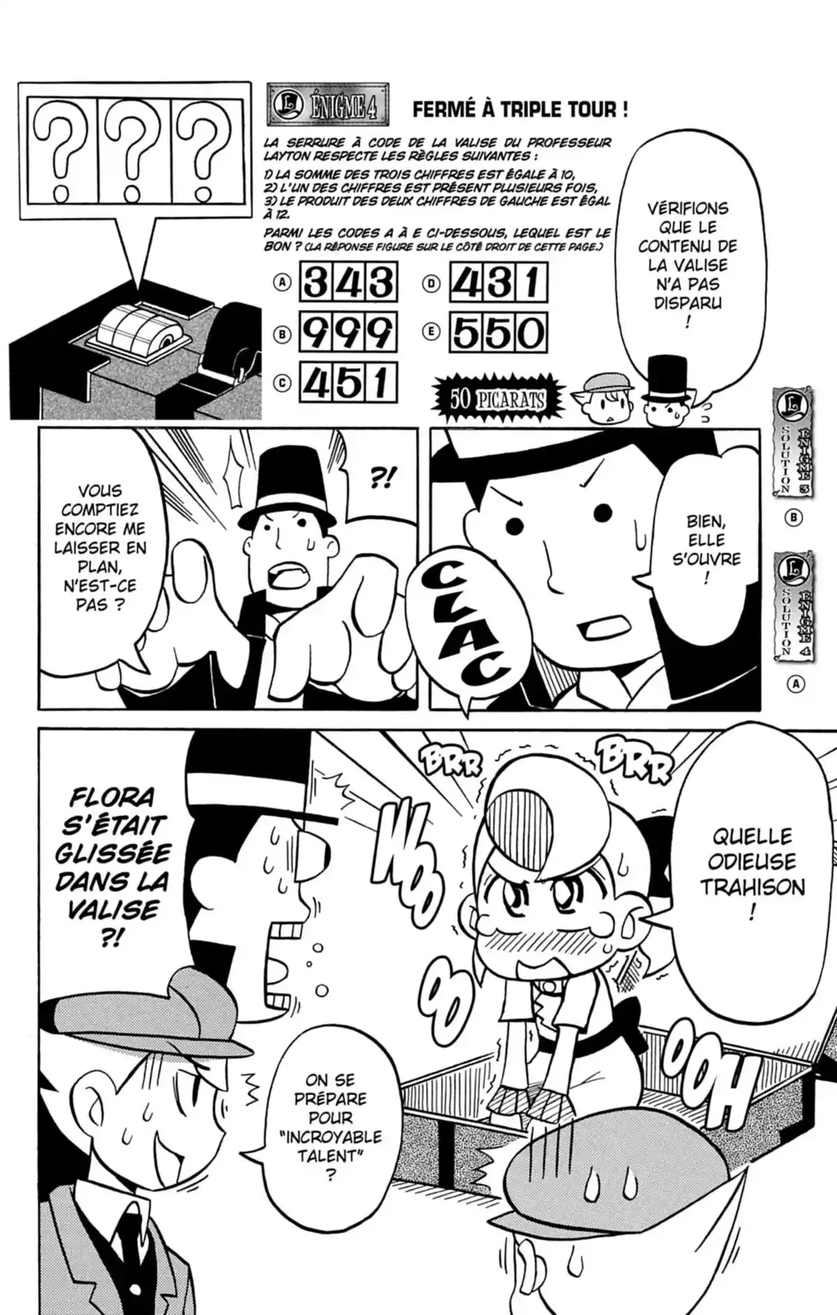 Professeur Layton et l’étrange enquête Volume 3 page 133