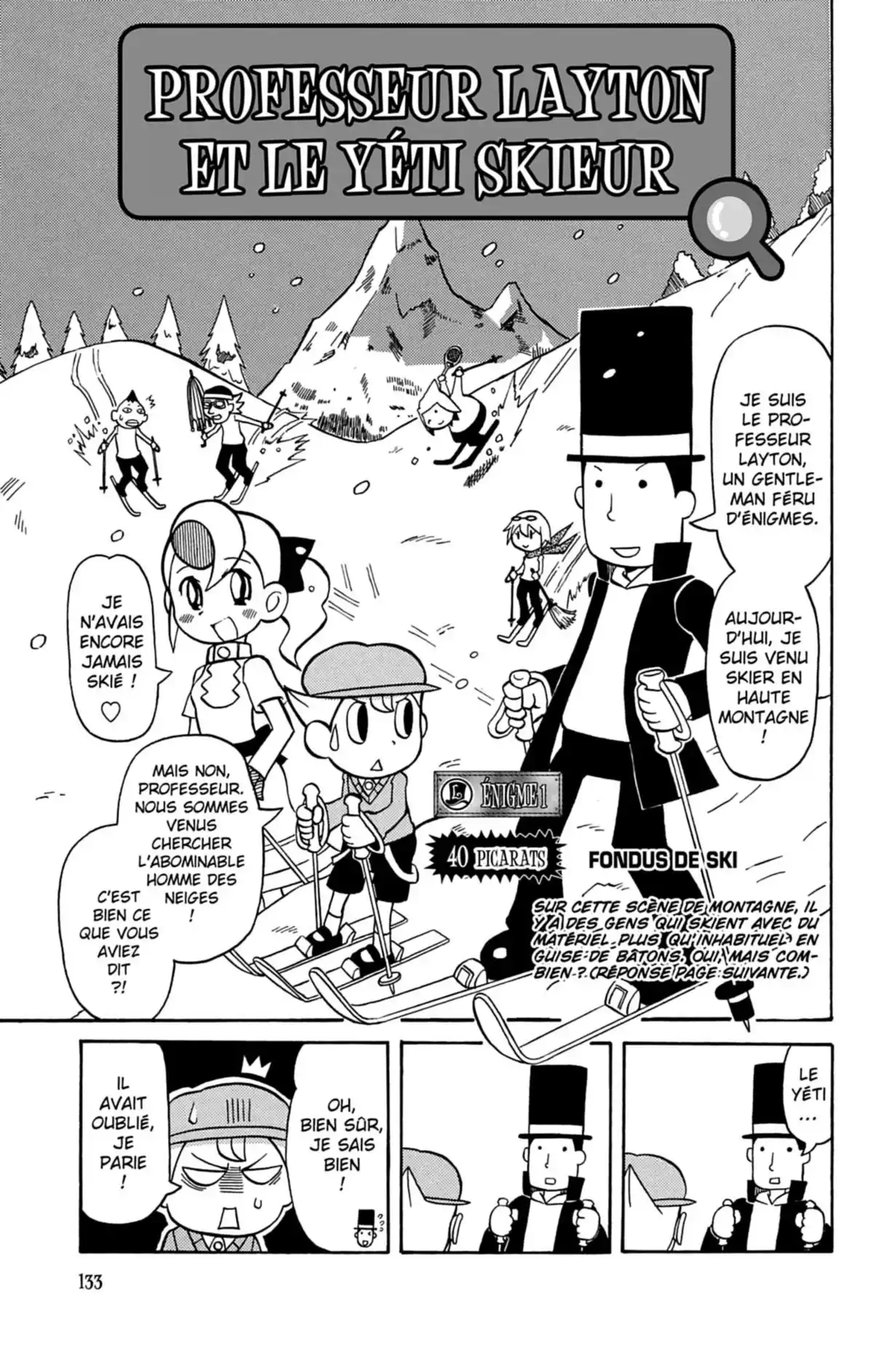 Professeur Layton et l’étrange enquête Volume 3 page 134