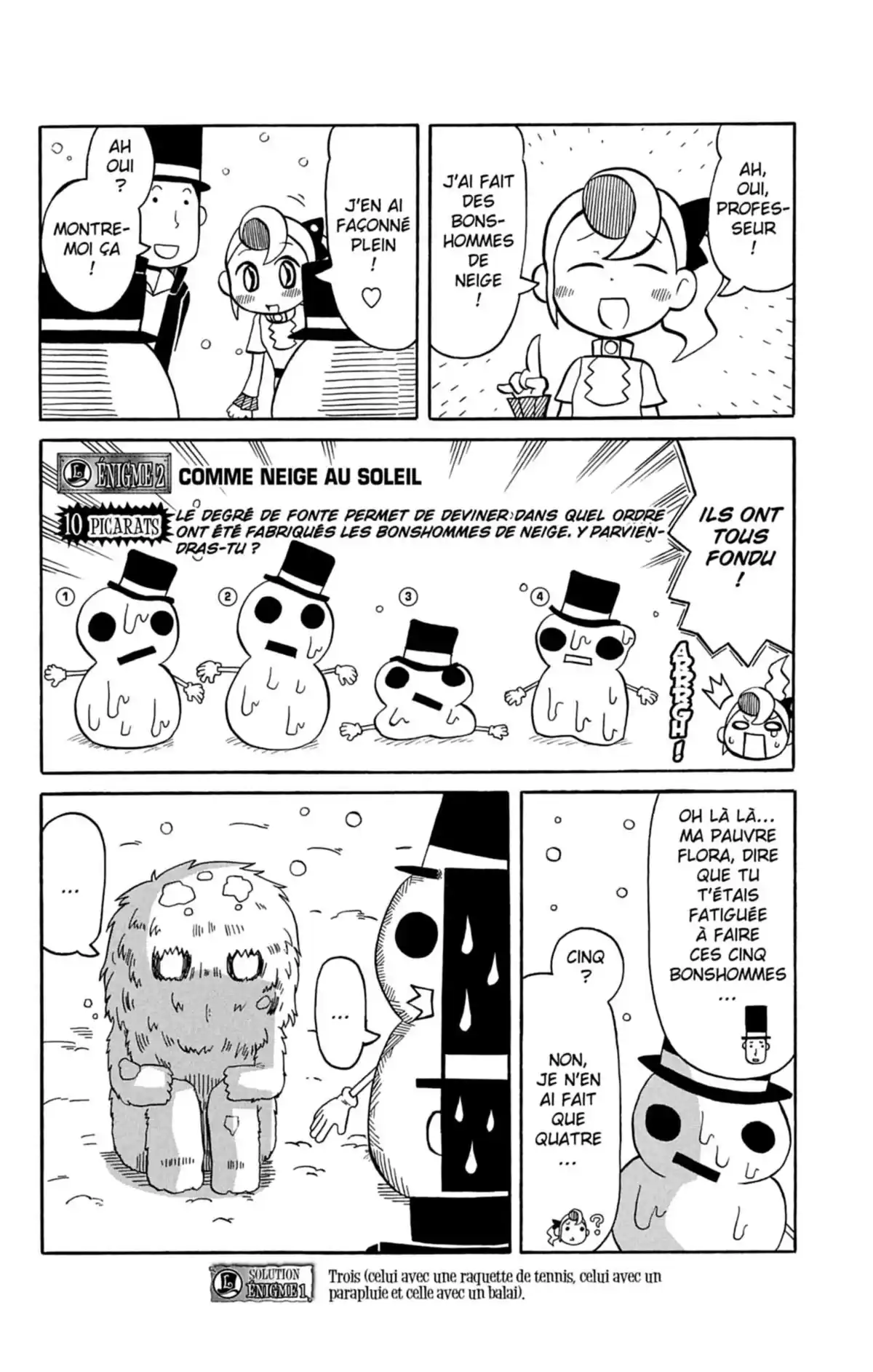 Professeur Layton et l’étrange enquête Volume 3 page 135