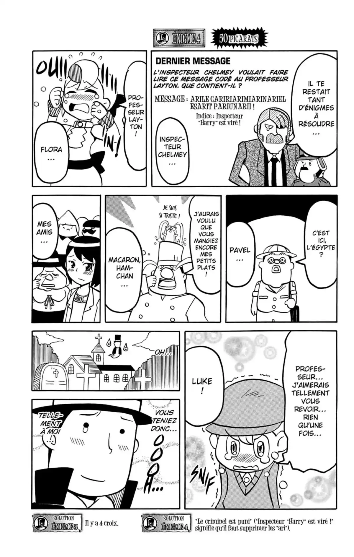 Professeur Layton et l’étrange enquête Volume 3 page 144