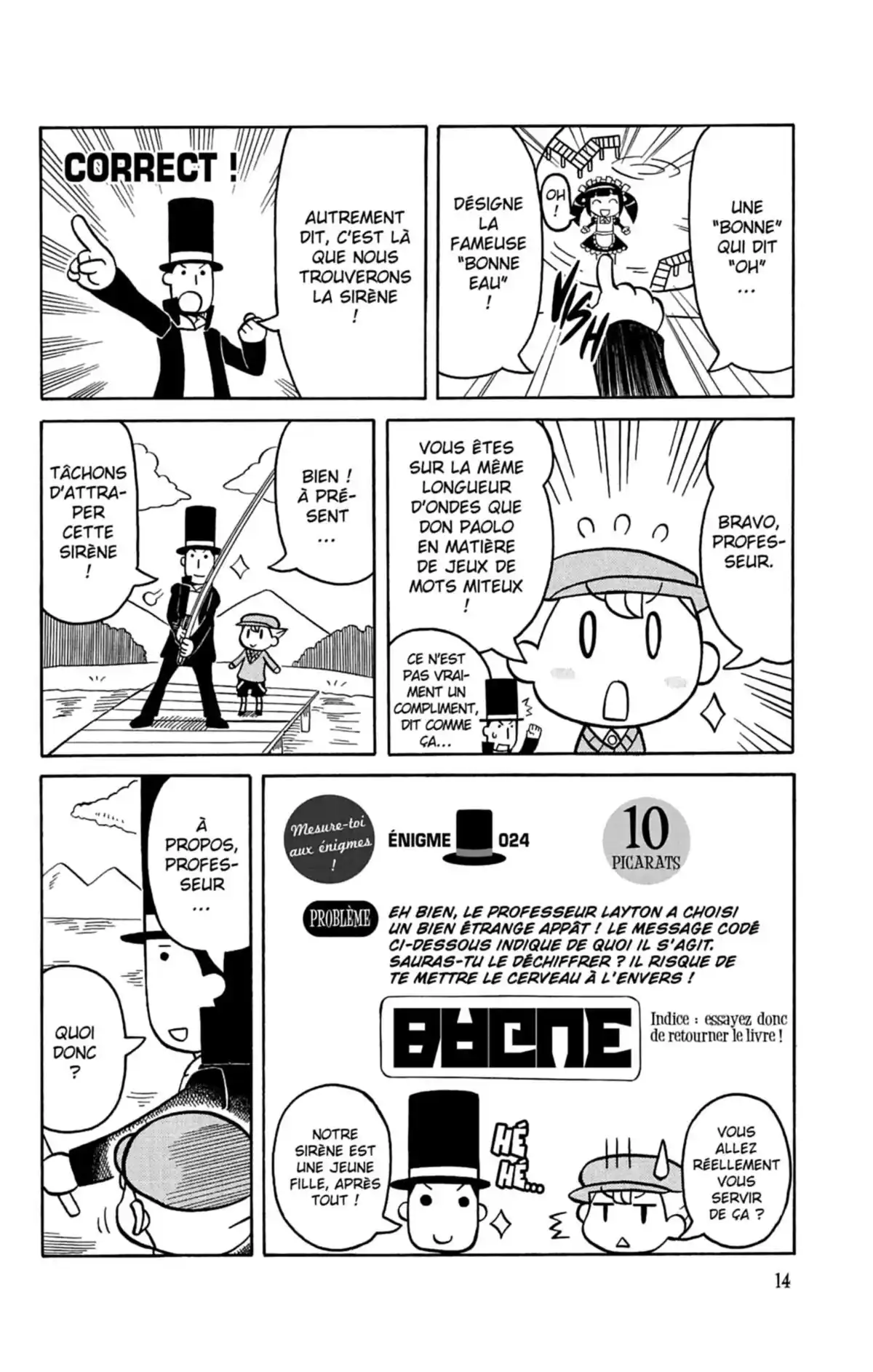 Professeur Layton et l’étrange enquête Volume 3 page 15