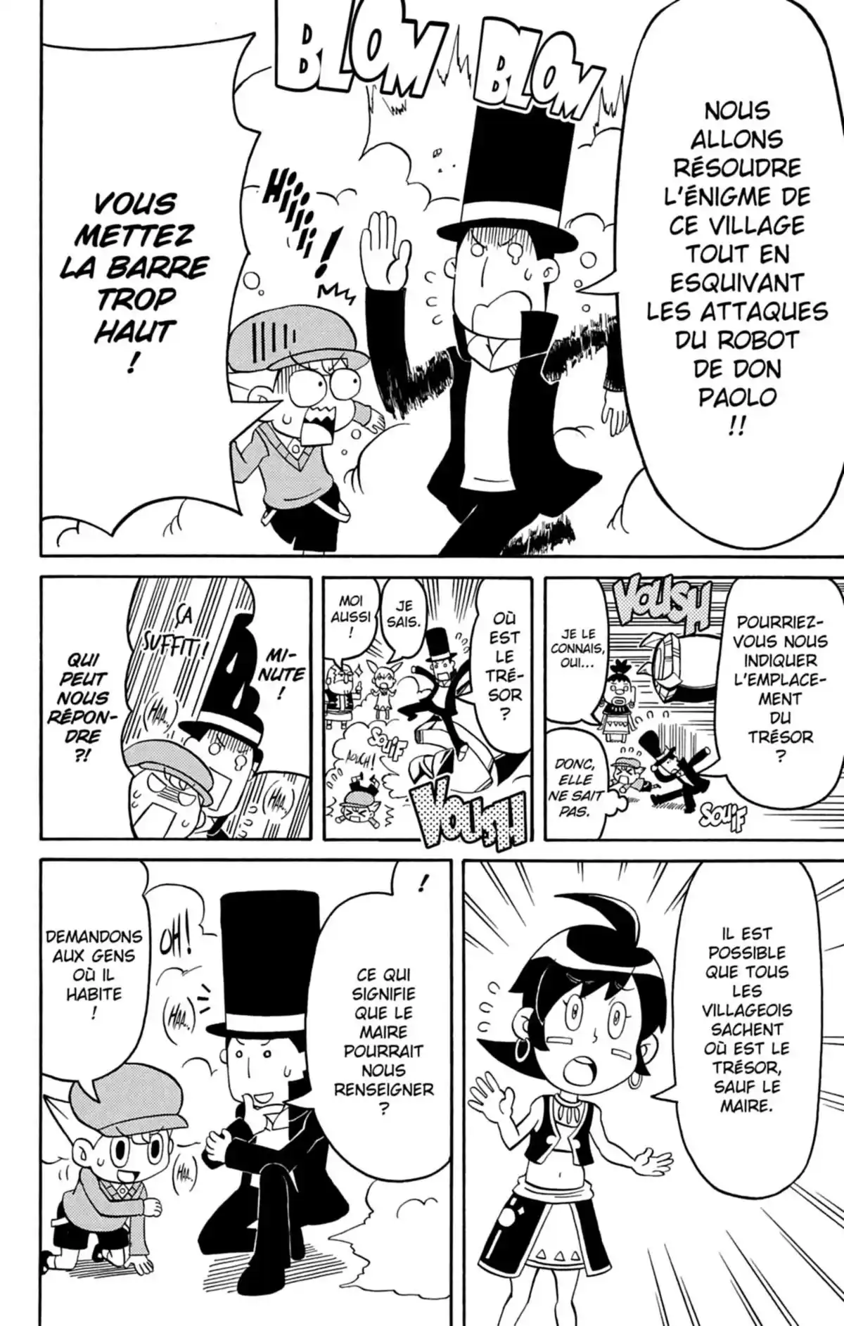 Professeur Layton et l’étrange enquête Volume 3 page 47